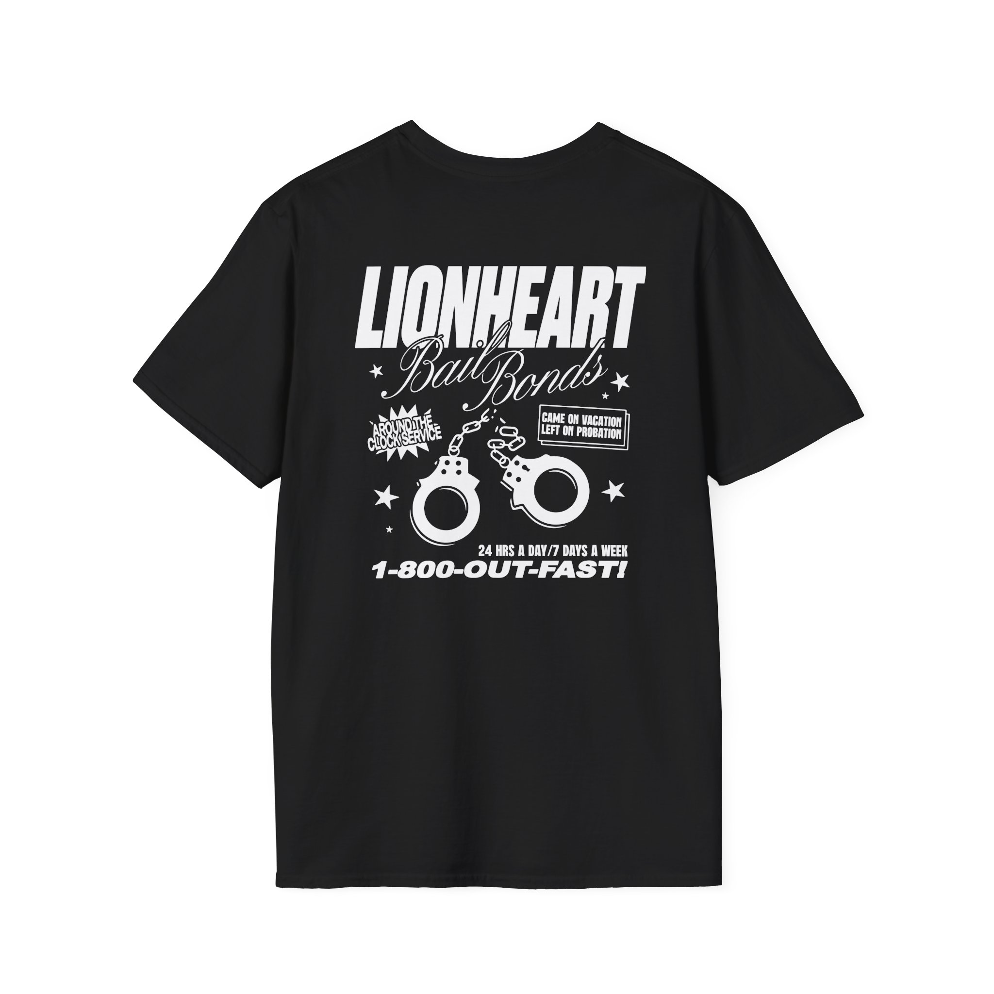 Lionheart "Bail Bonds" Unisex Softstyle T-Shirt