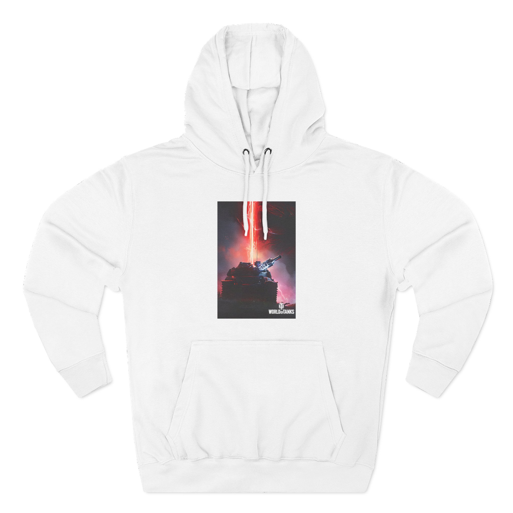 World of Tank Waffentrager Three-Panel Fleece Hoodie