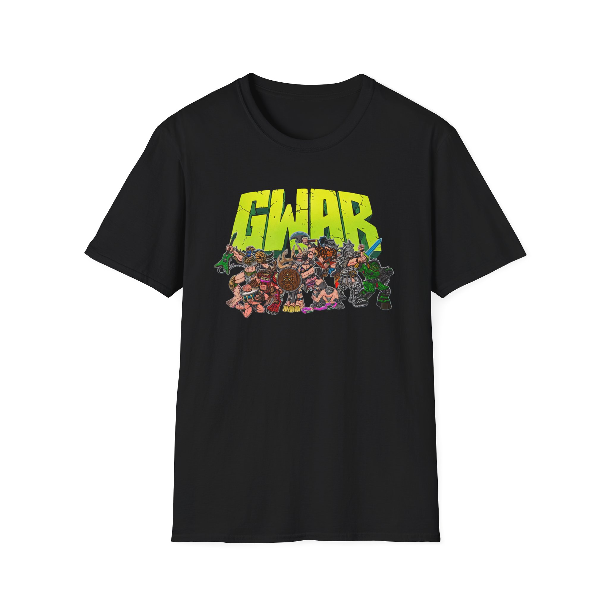 Gwar 2020 Animated Members Unisex Softstyle T-Shirt