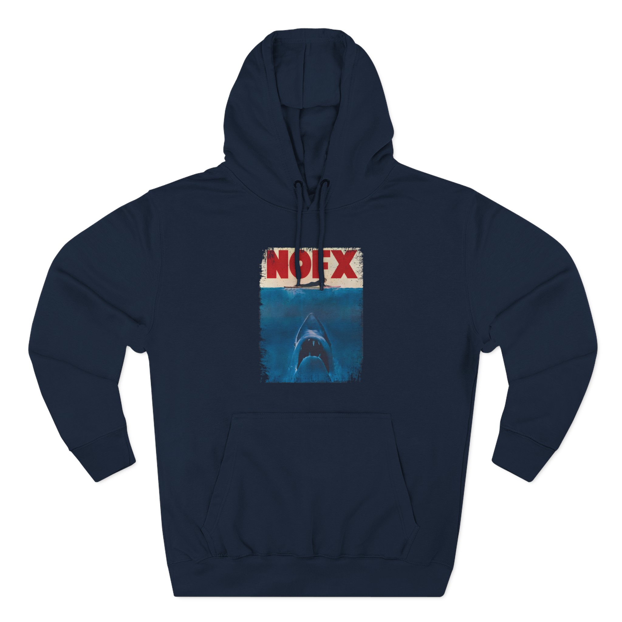 Nofx Surfer Three-Panel Fleece Hoodie