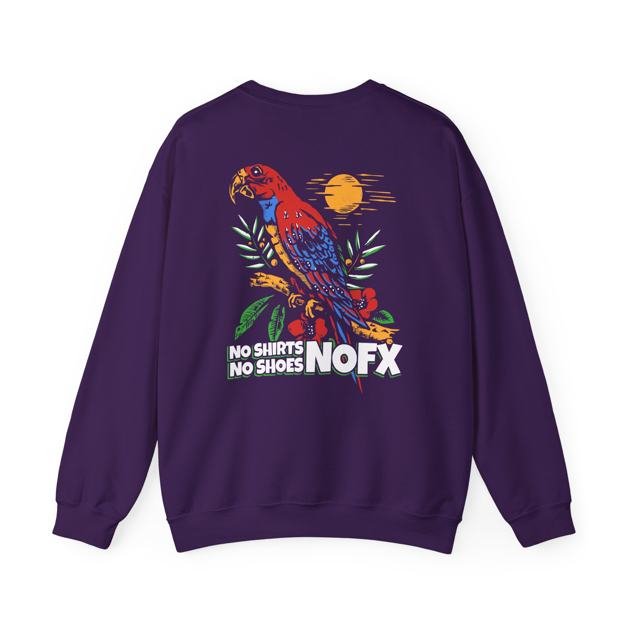 Nofx No Shirt, No Shoes Unisex Heavy Blendâ„¢ Crewneck Sweatshirt