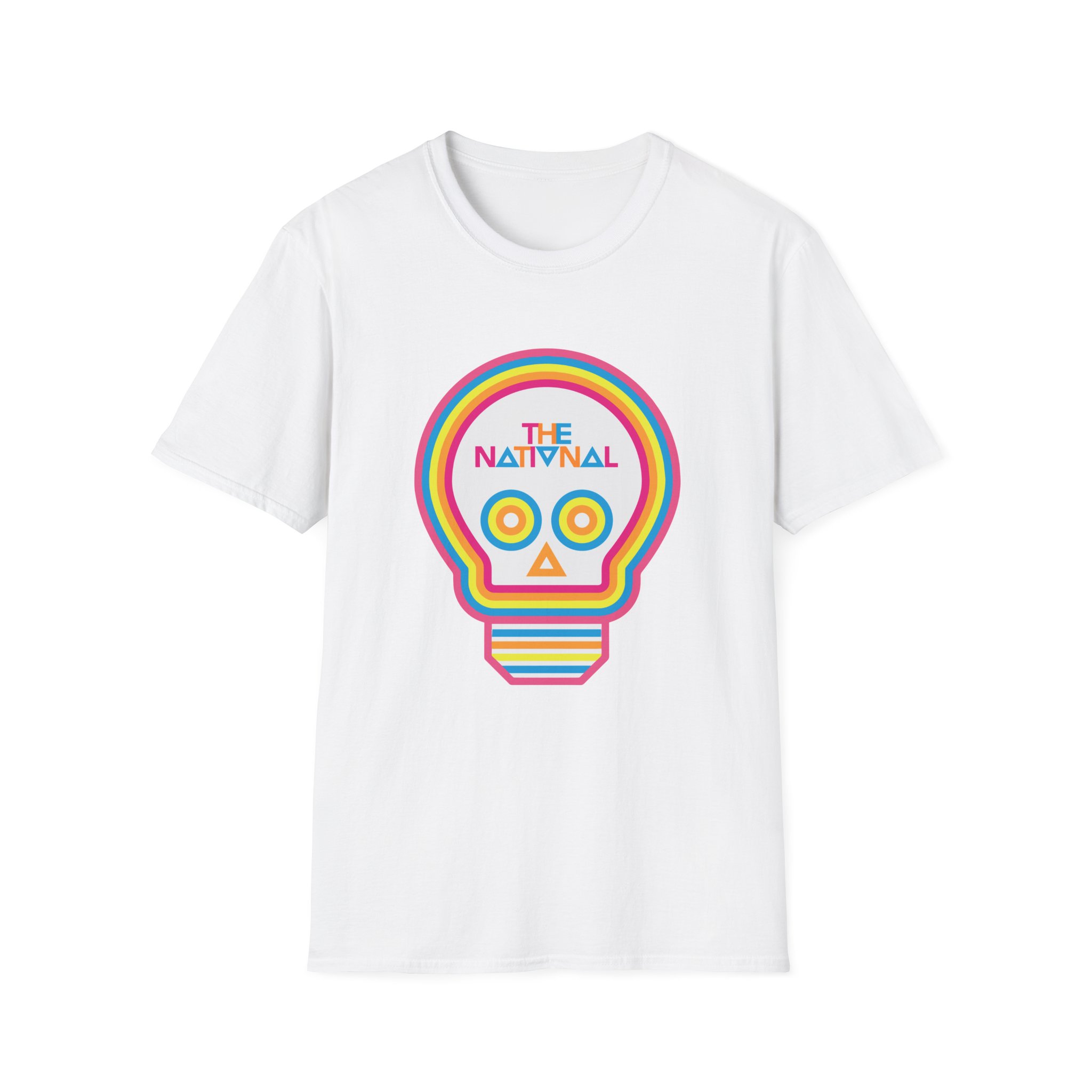 The National Lightbulb Skull Unisex Softstyle T-shirt