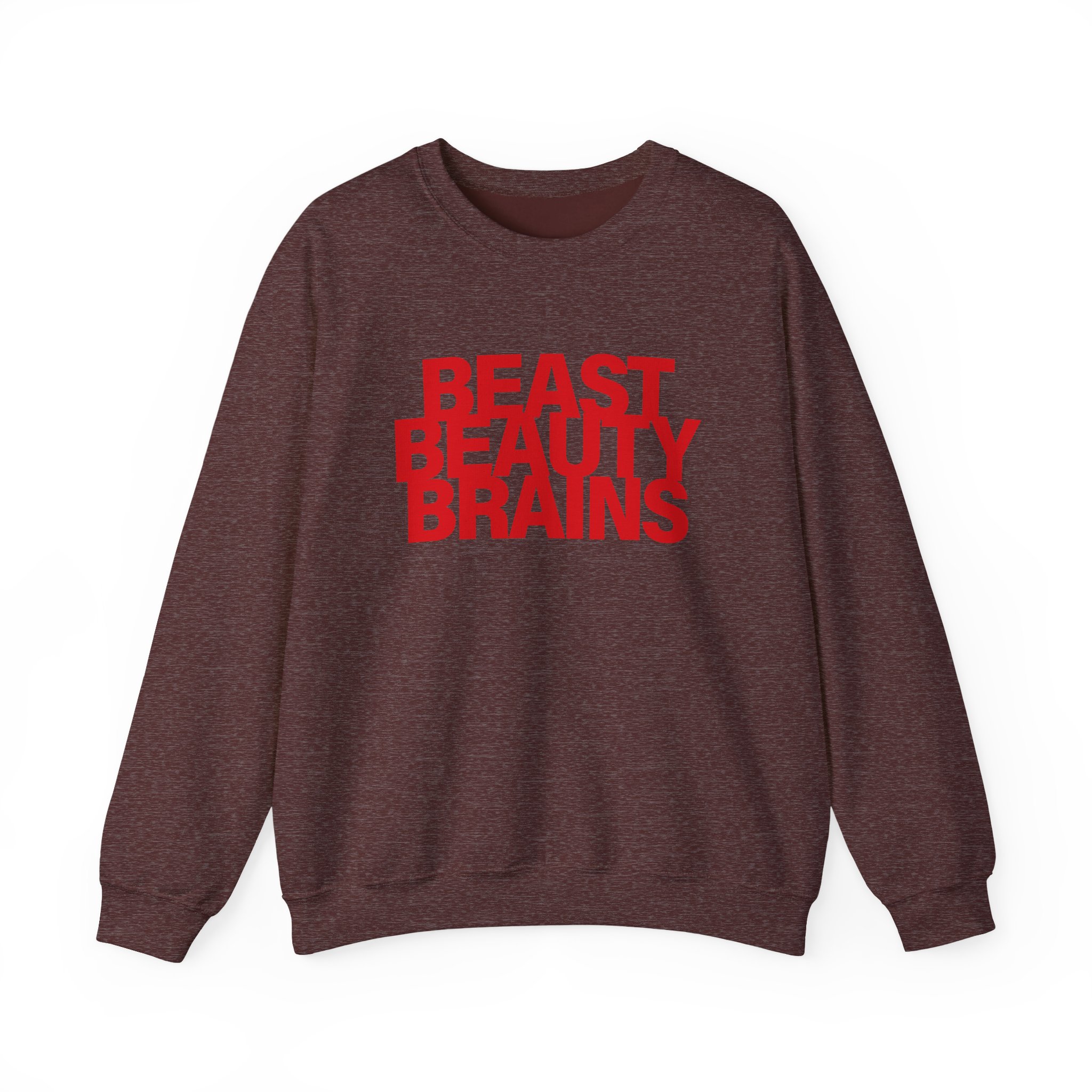 Ilona Maher Beast Beauty Brains Iconic Unisex Heavy Blendâ„¢ Crewneck Sweatshirt
