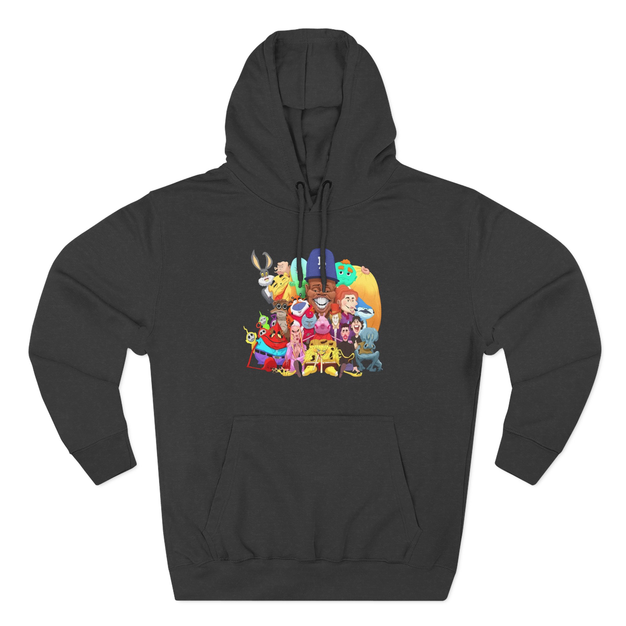 Papa Meat Three-Panel Fleece Hoodie