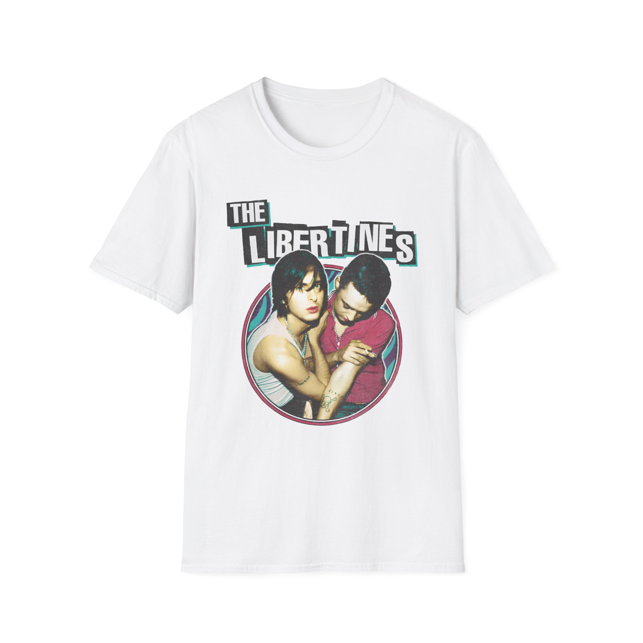 The Libertines Circle Unisex Softstyle T-Shirt