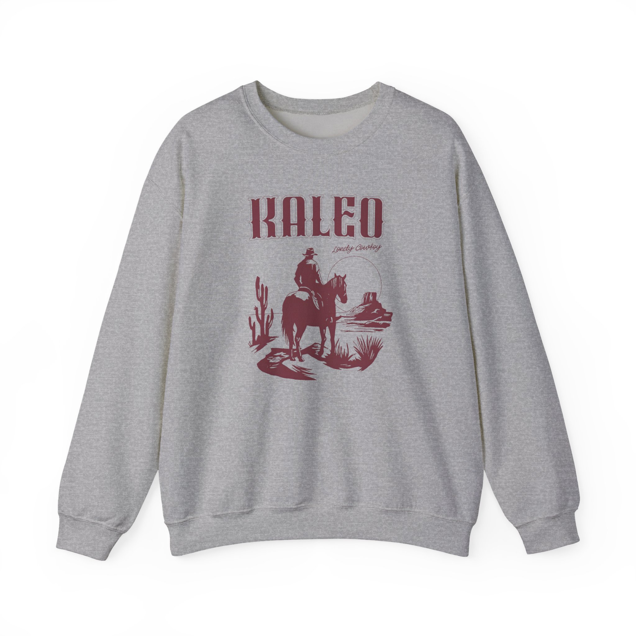 Kaleo Lonely Cowboy Unisex Heavy Blendâ„¢ Crewneck Sweatshirt