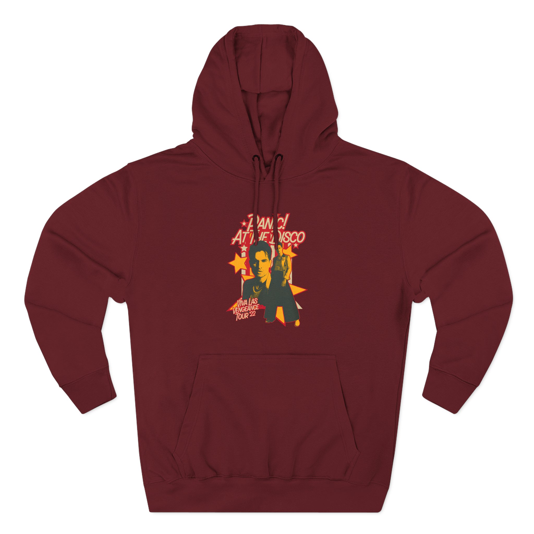 Panic at the Disco Stars Dark Three-Panel Fleece Hoodie