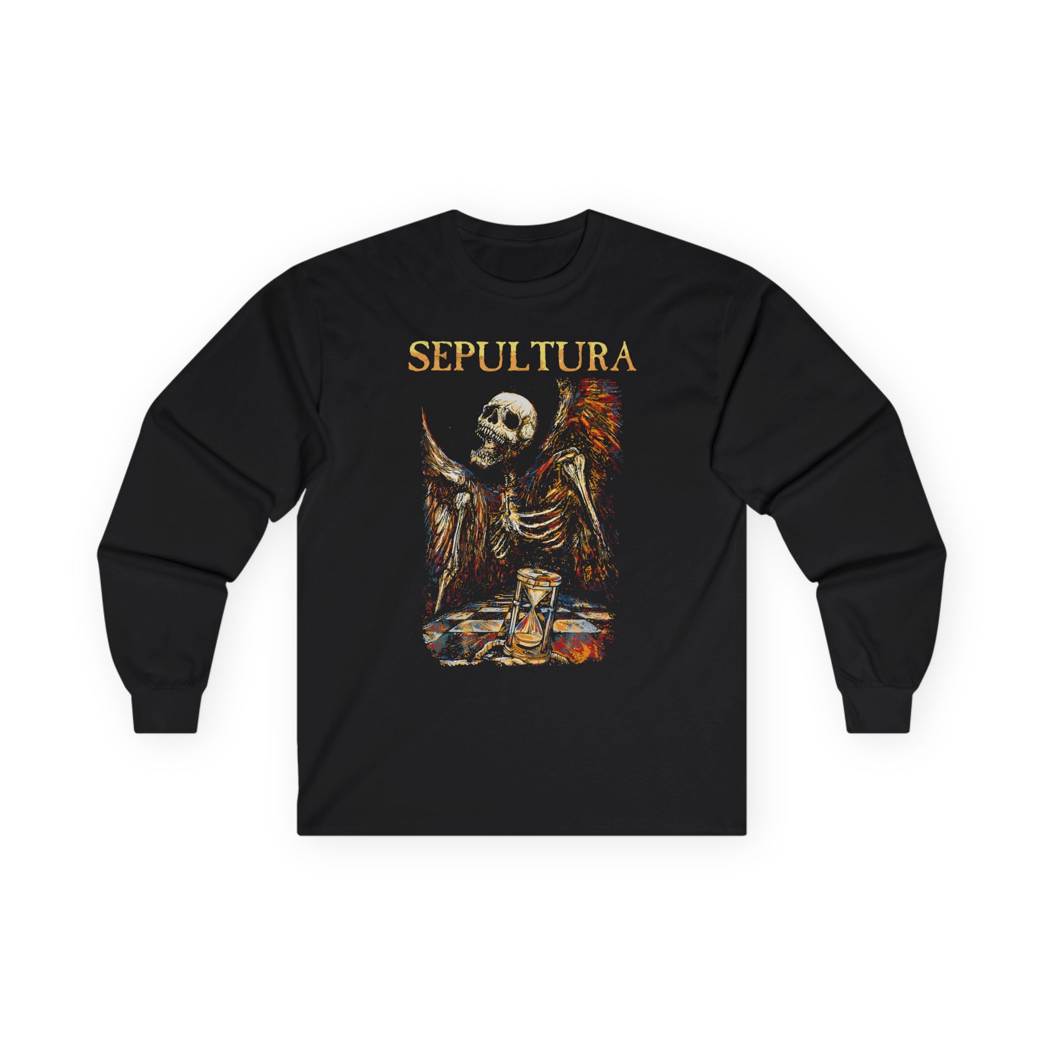 Sepultura Hourglass Unisex Ultra Cotton Long Sleeve Tee
