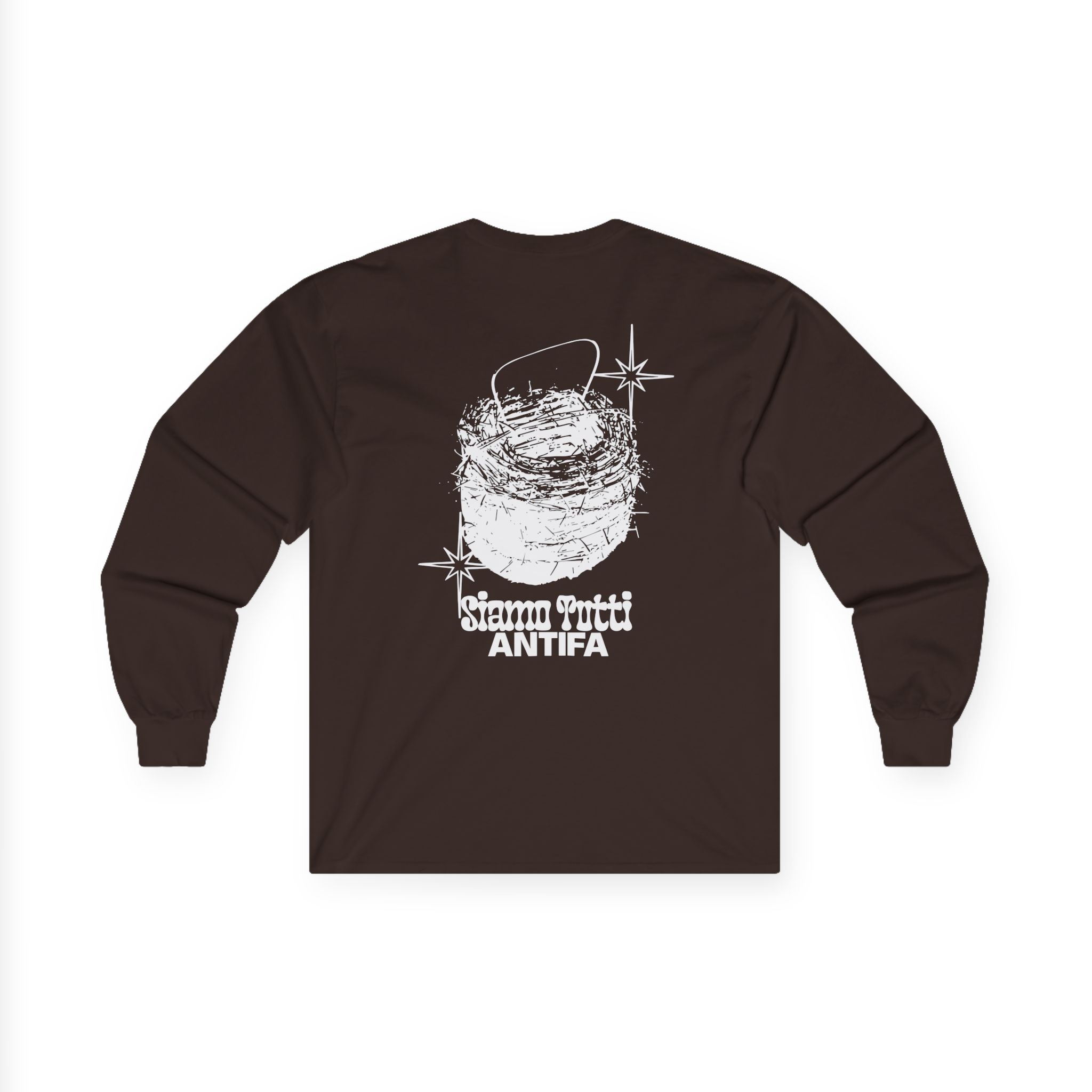 Disarstar Siamo Tutti Antifa Unisex Ultra Cotton Long Sleeve Tee