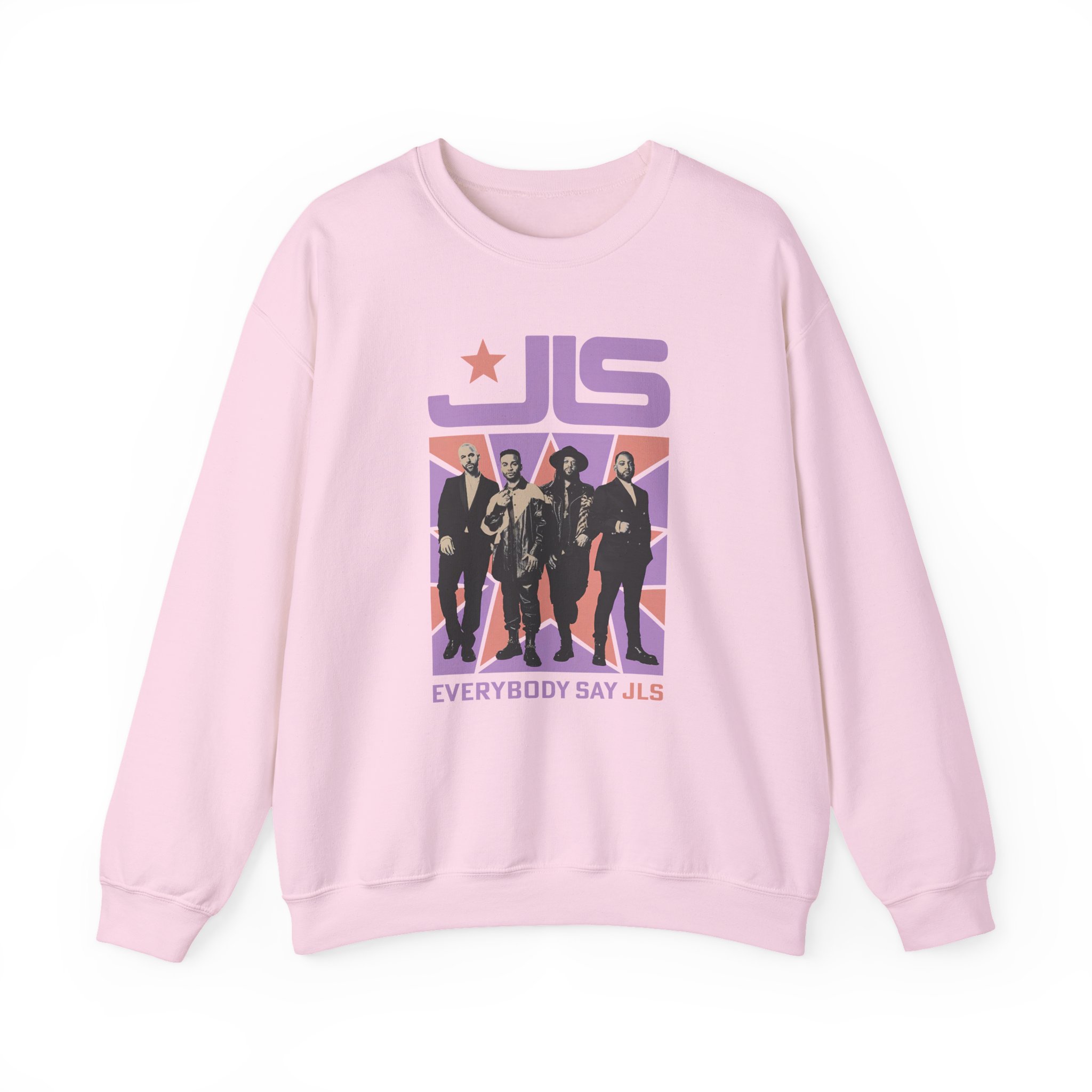 JLS, Everybody Say JLS Photo Star Unisex Heavy Blendâ„¢ Crewneck Sweatshirt