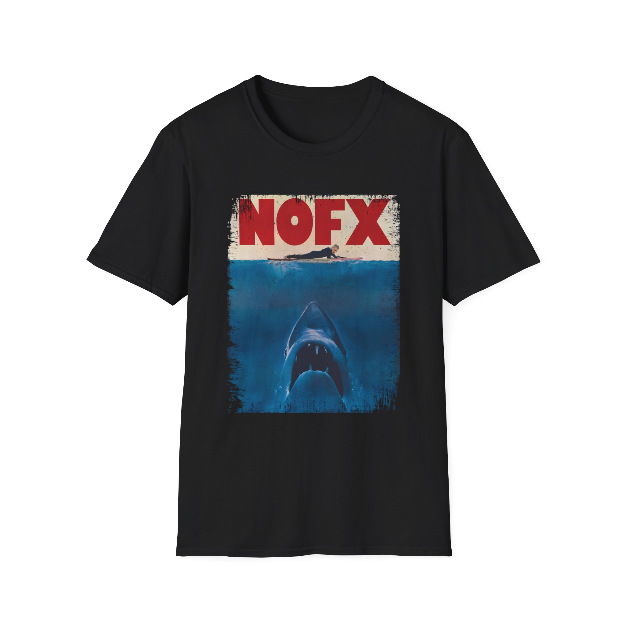 Nofx Surfer Unisex Softstyle T-Shirt
