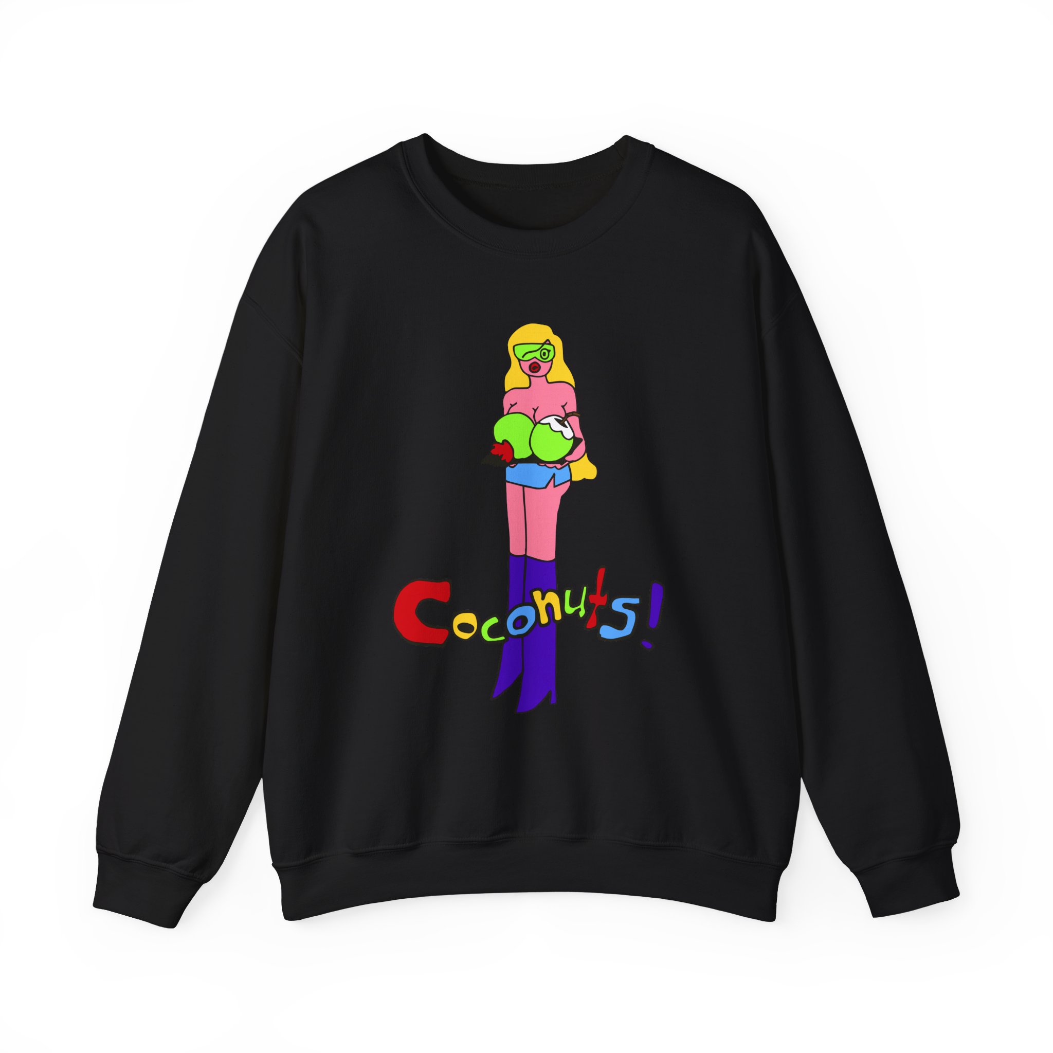 Kim Petras Coconuts Unisex Heavy Blendâ„¢ Crewneck Sweatshirt
