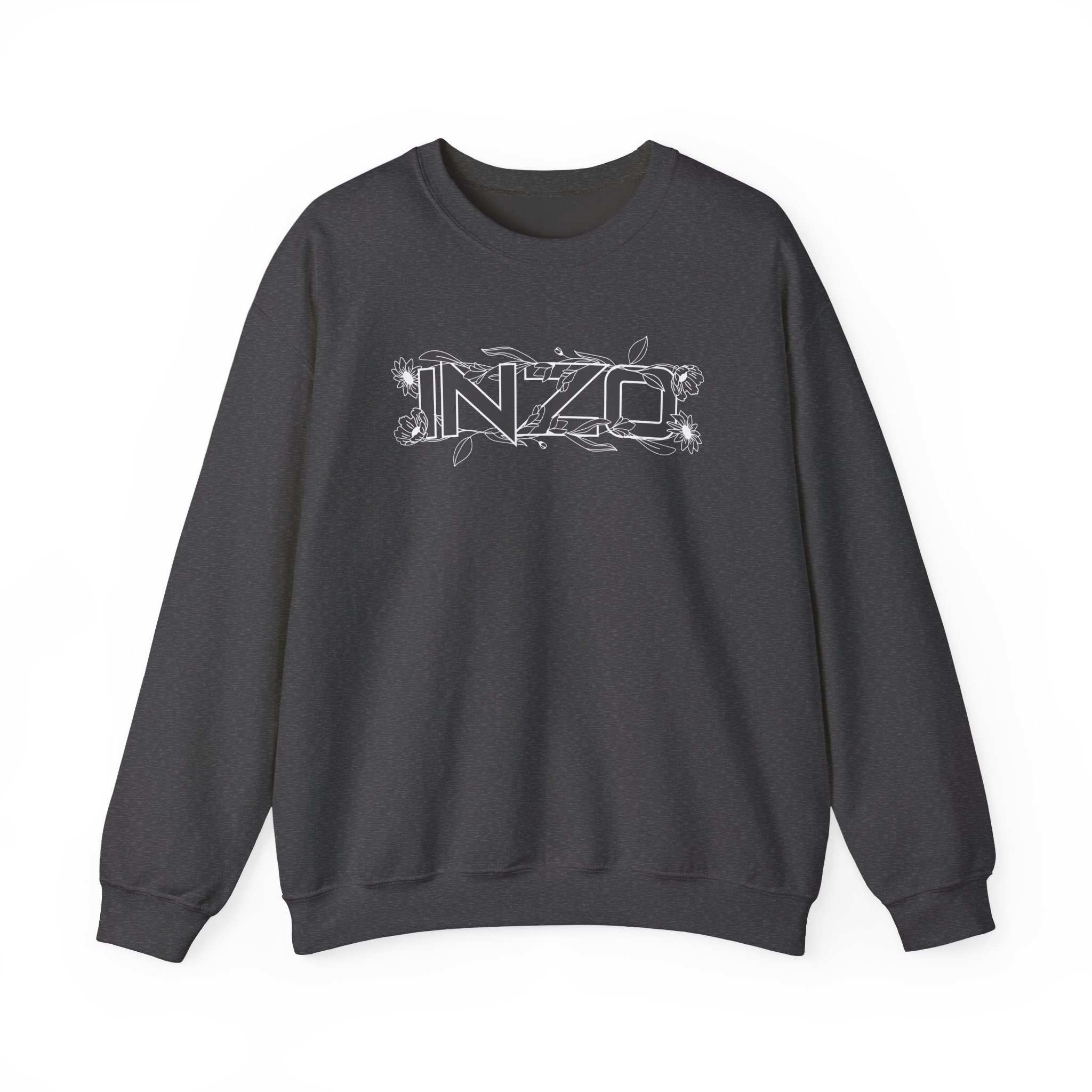 Inzo Flowers in My Heart Unisex Heavy Blendâ„¢ Crewneck Sweatshirt