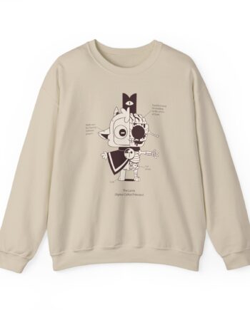 Cult of the Lamb Anatomy of the Lamb Unisex Heavy Blend™ Crewneck Sweatshirt