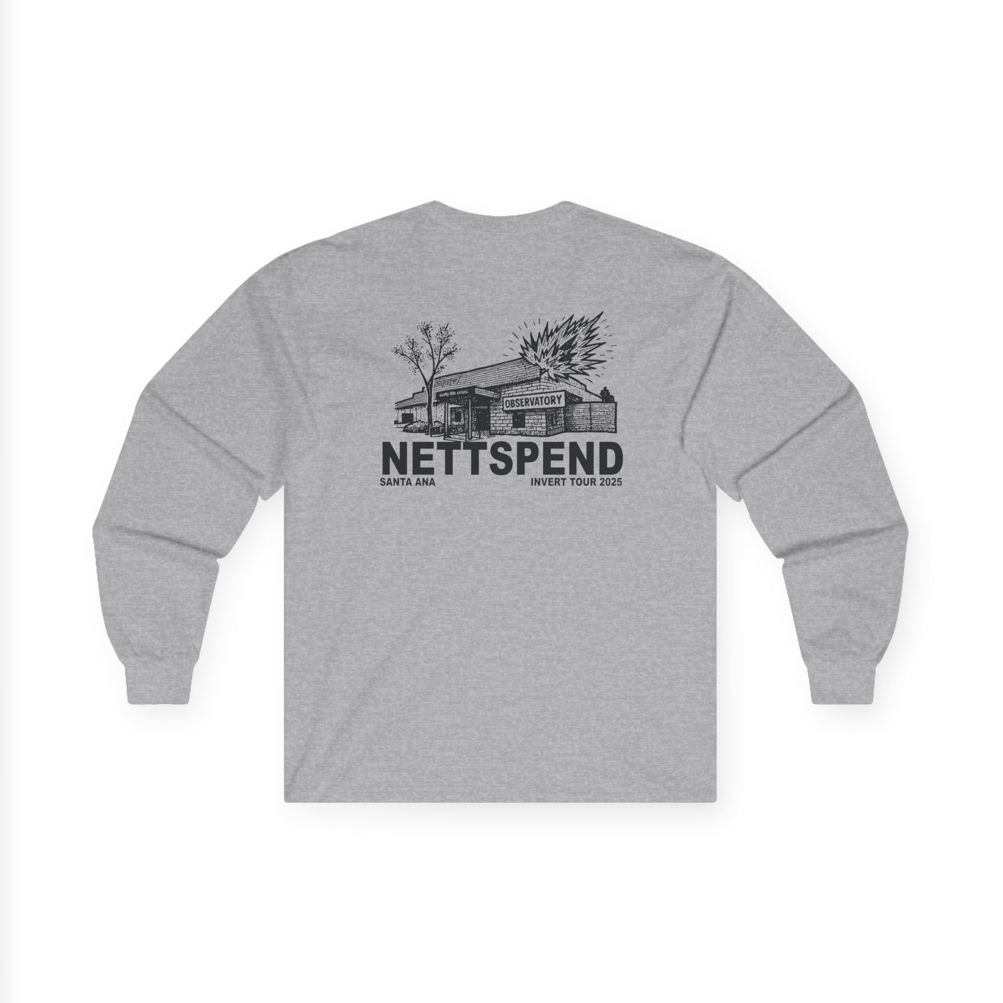 Nettspend Santa Ana Unisex Ultra Cotton Long Sleeve Tee