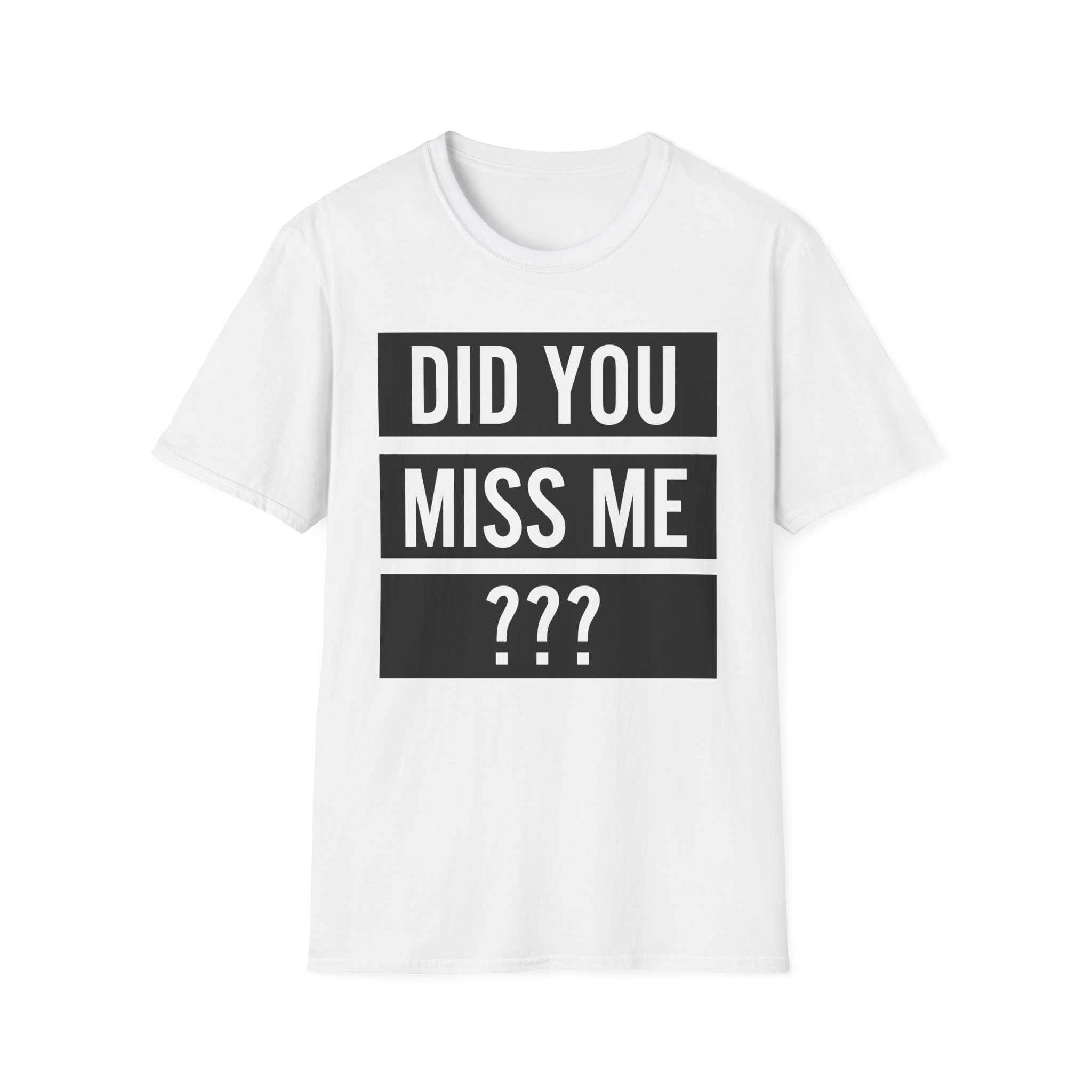 Olly Murs Did You Miss Me Unisex Softstyle T-Shirt