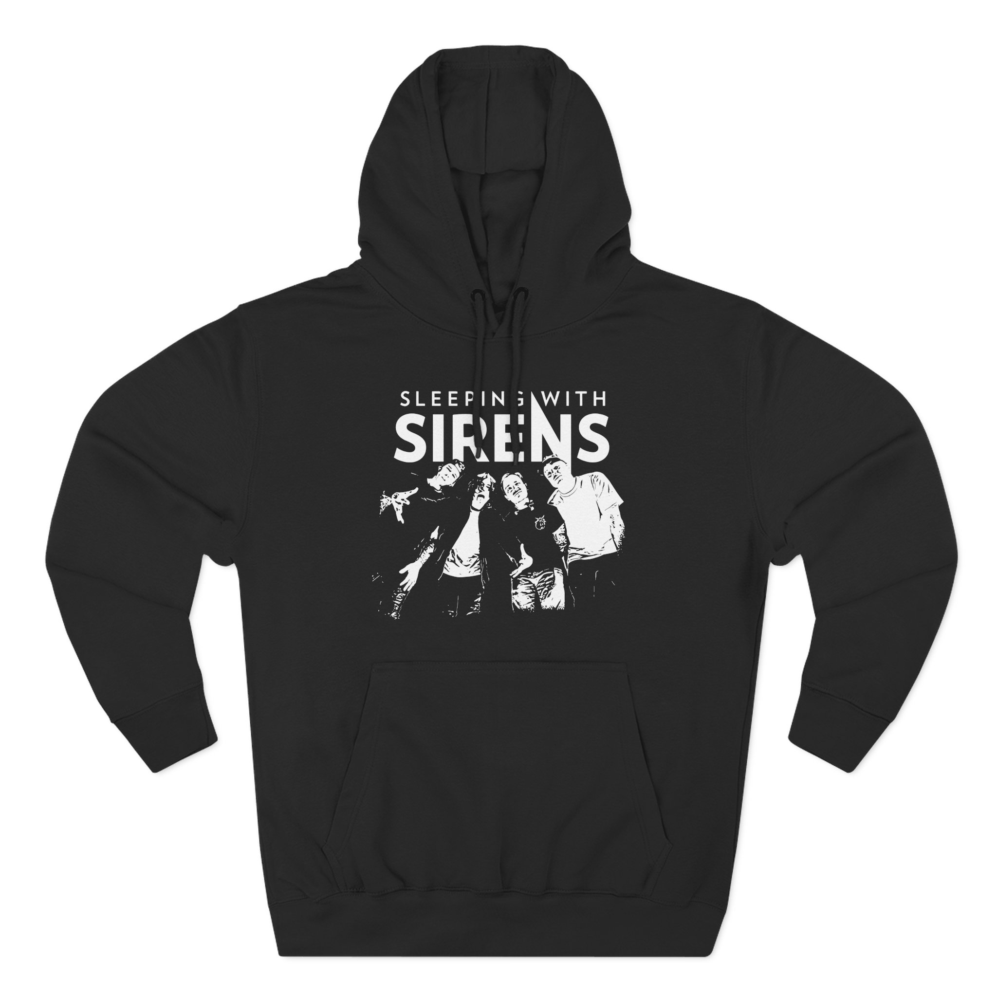 Sleeping With Sirens Photo Tour Three-Panel Fleece Hoodie