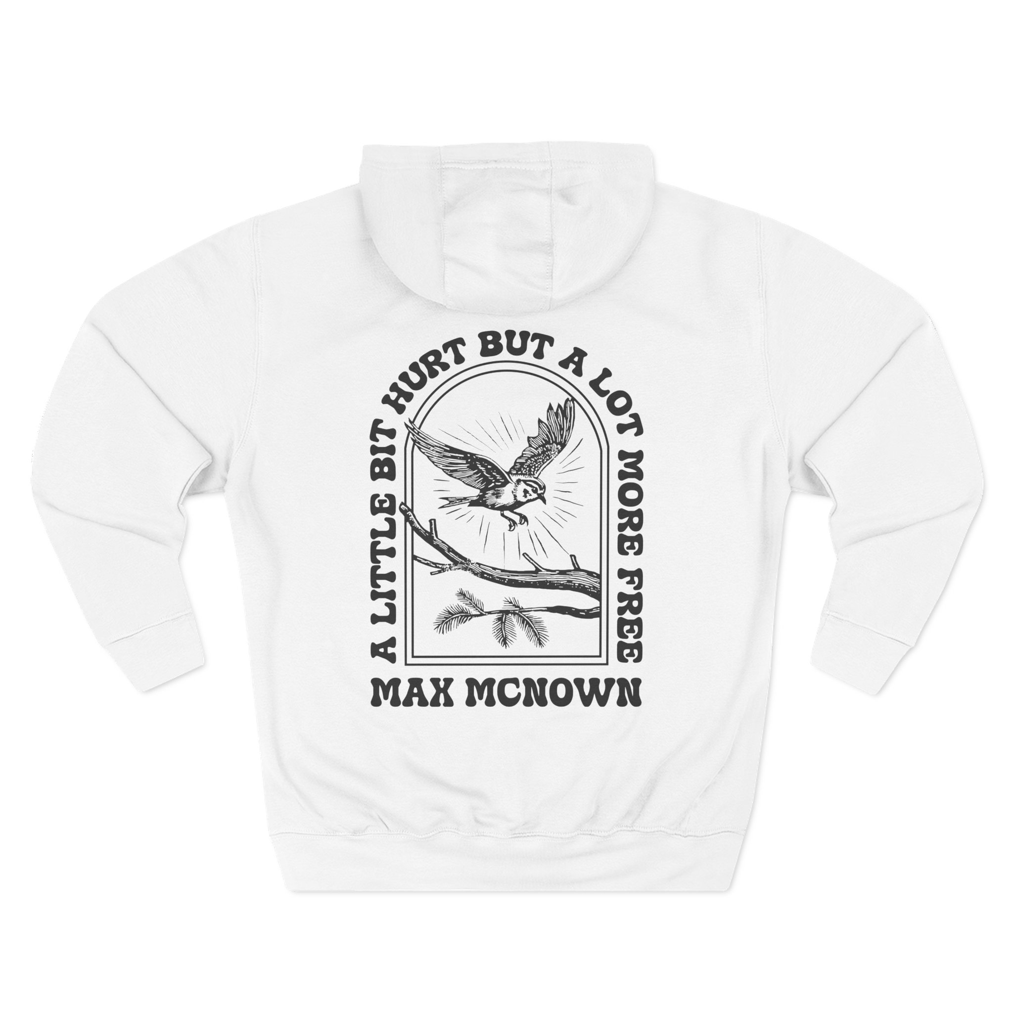 Max Mcnown a Lot More Free Three-Panel Fleece Hoodie