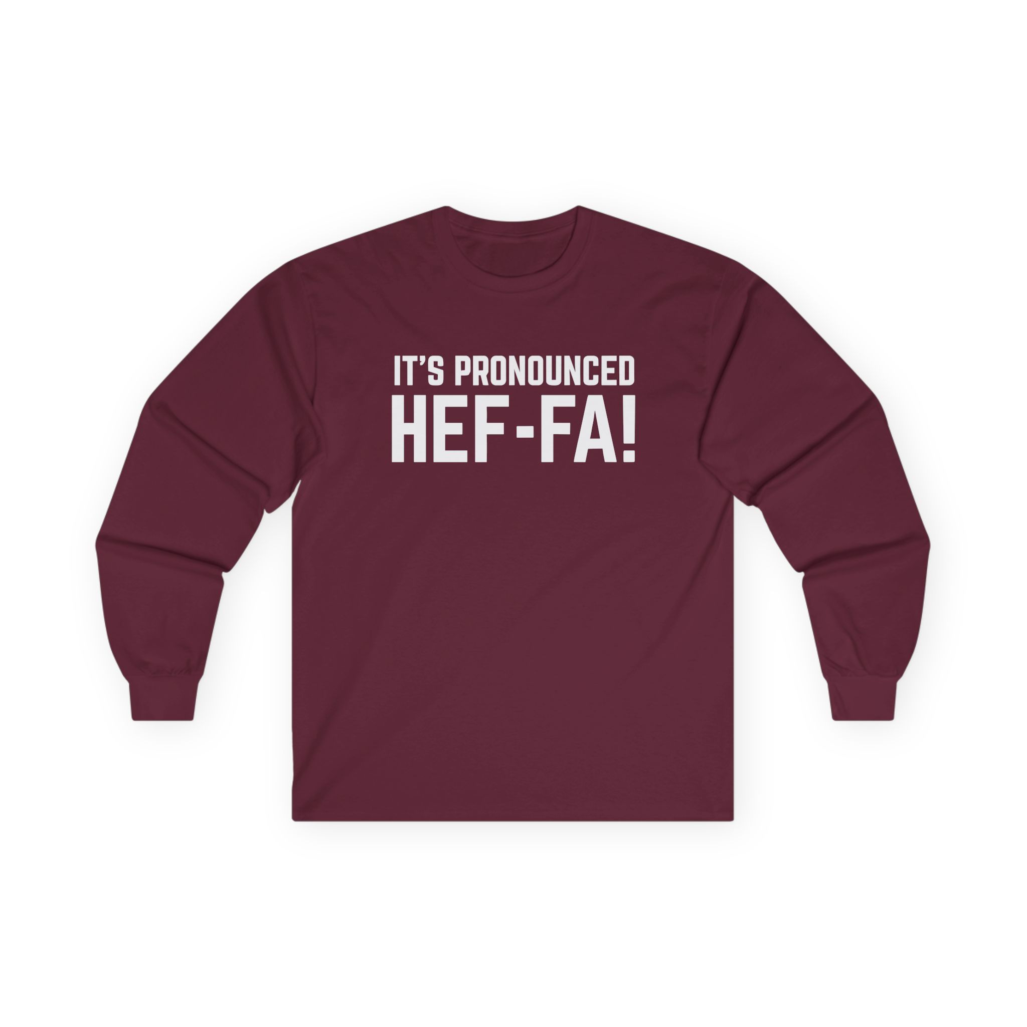 Hef Unisex Ultra Cotton Long Sleeve Tee