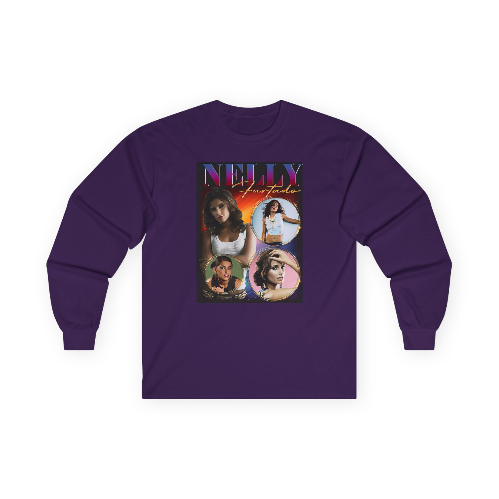 Nelly Furtado Unisex Ultra Cotton Long Sleeve Tee