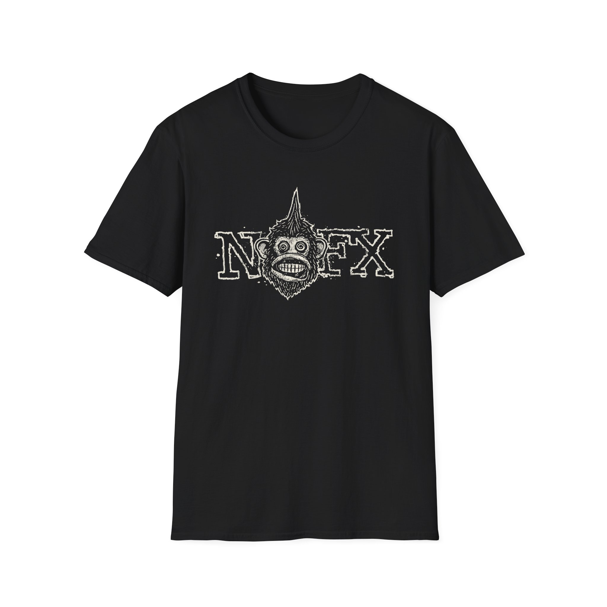 Nofx Chimp Unisex Softstyle T-Shirt