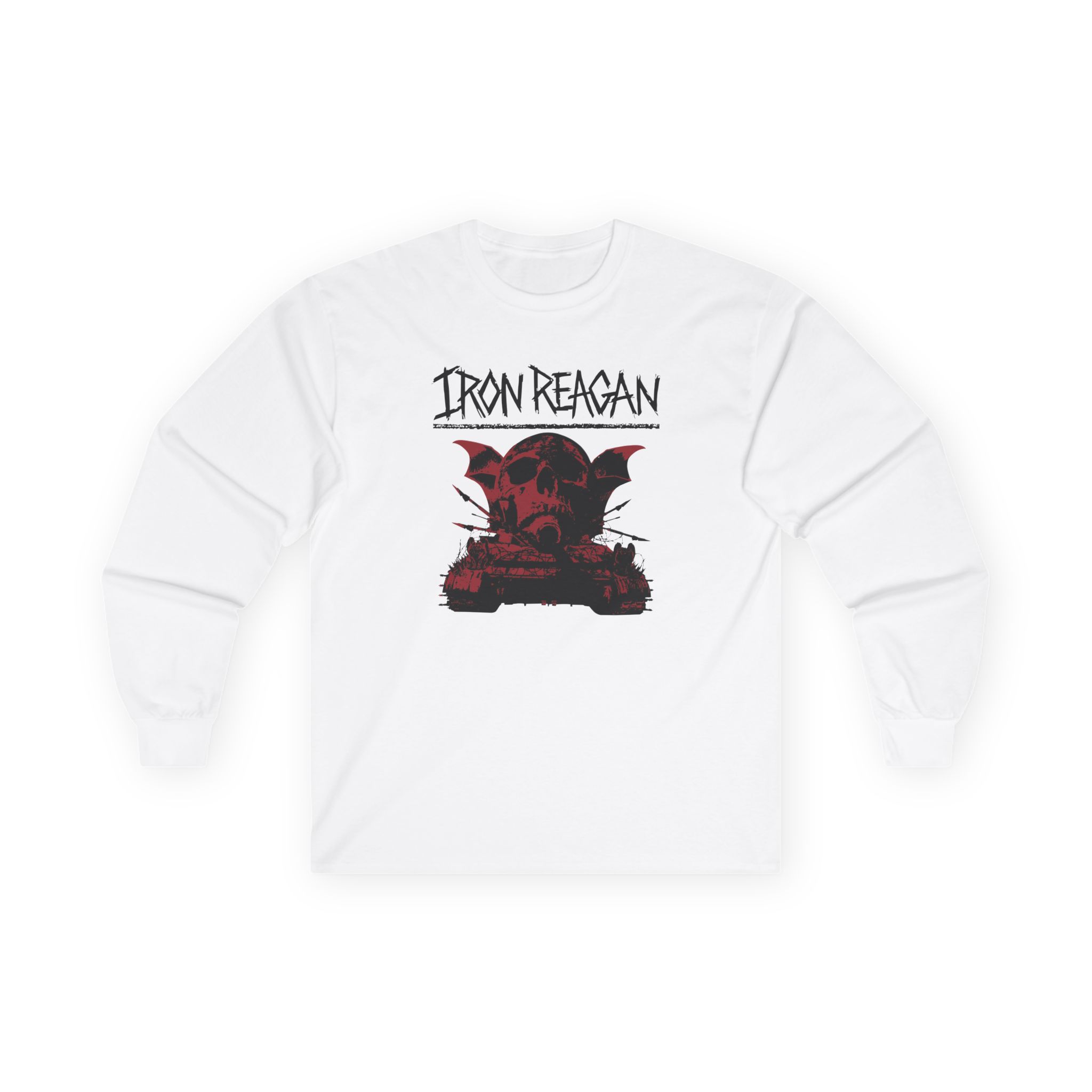 Iron Reagan Warning Unisex Ultra Cotton Long Sleeve Tee