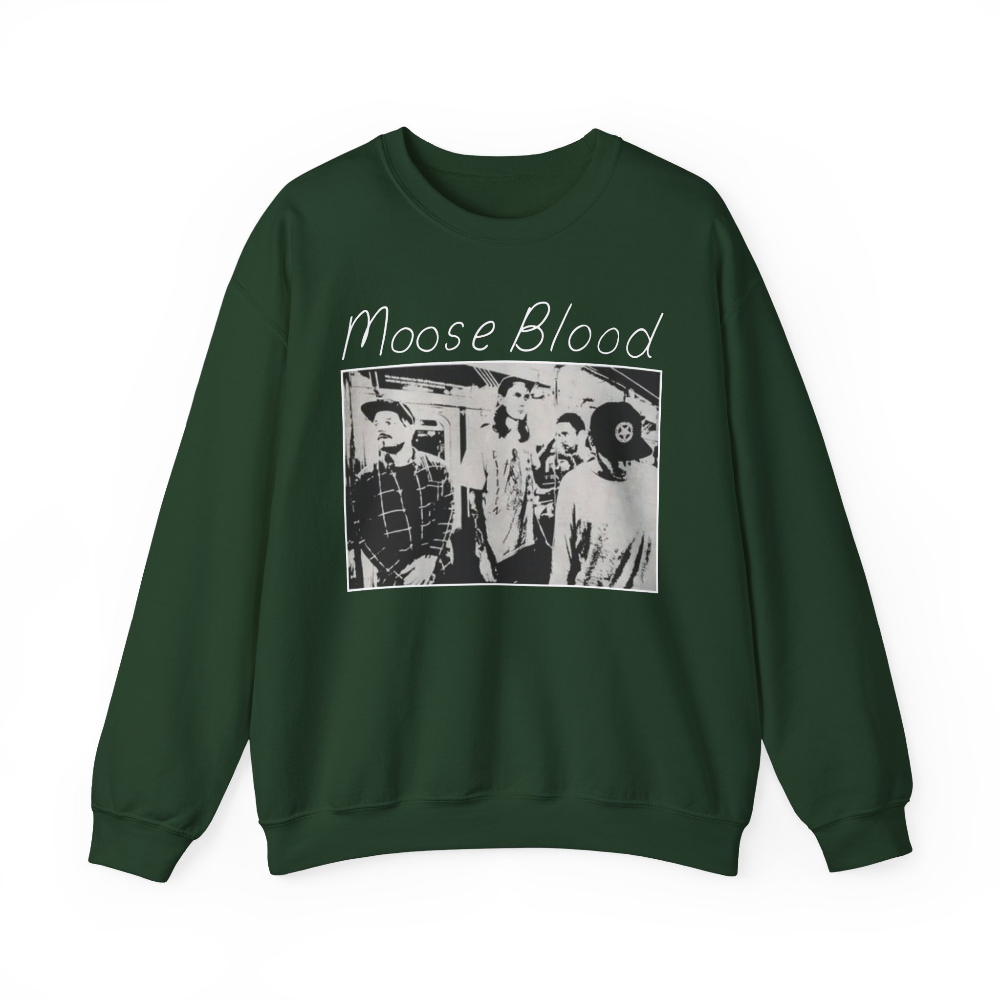 Moose Blood Subway Unisex Heavy Blendâ„¢ Crewneck Sweatshirt