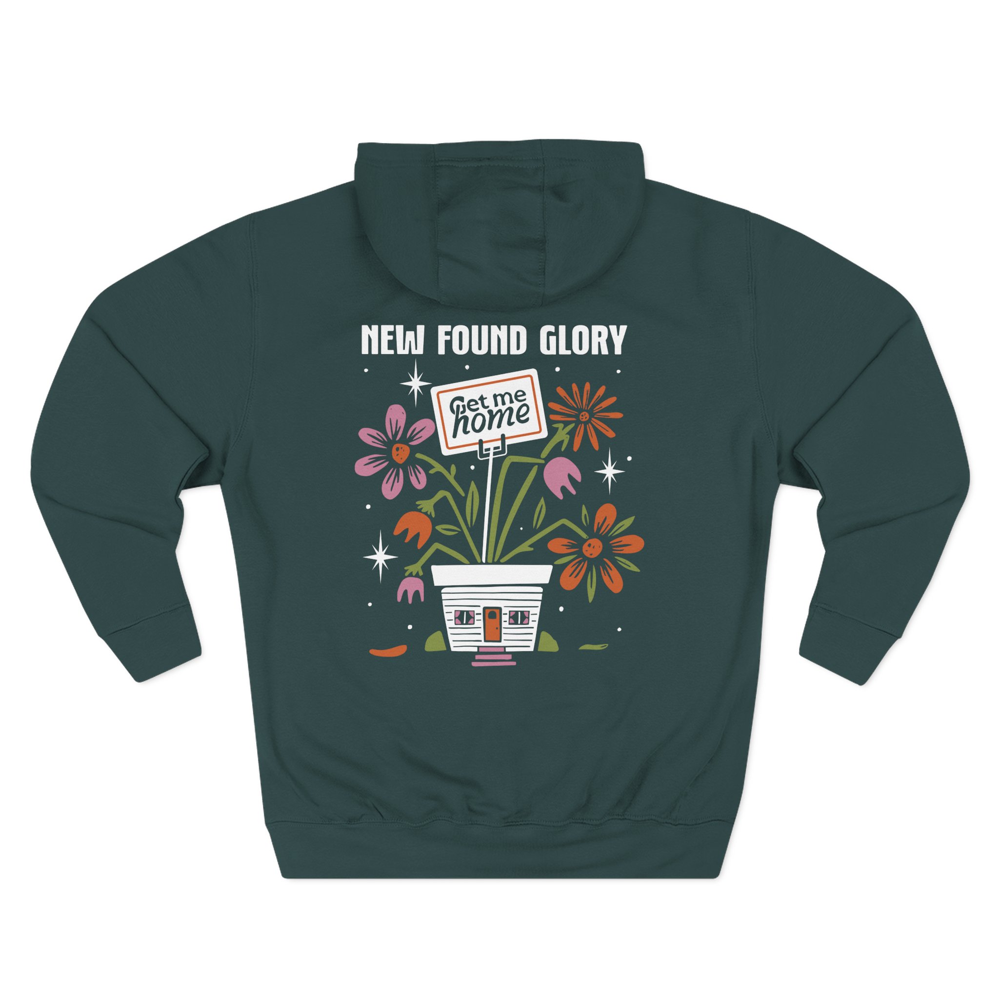 New Found Glory Get Me Home Three-Panel Fleece Hoodie