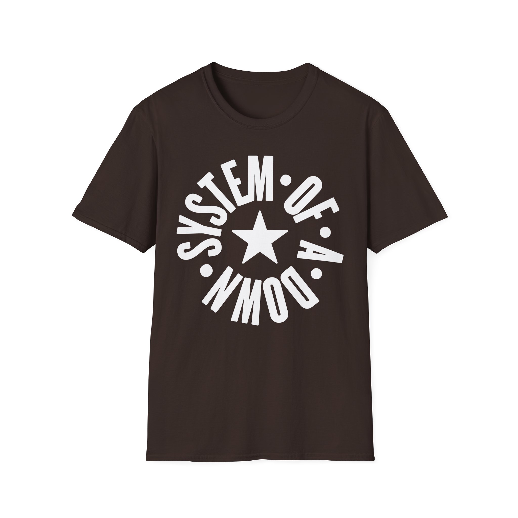 System of a Down Full Circle Logo Kids Unisex Softstyle T-Shirt