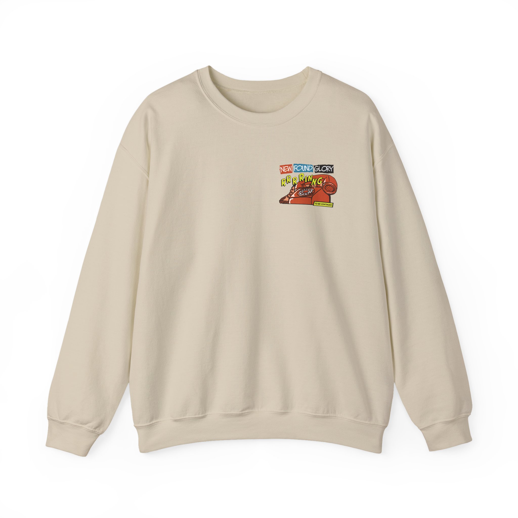 New Found Glory Coral Self Titled Unisex Heavy Blendâ„¢ Crewneck Sweatshirt