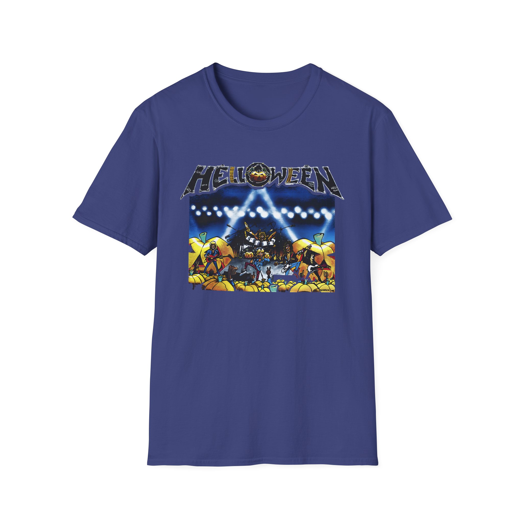 Helloween Live in the U.k. Unisex Softstyle T-Shirt