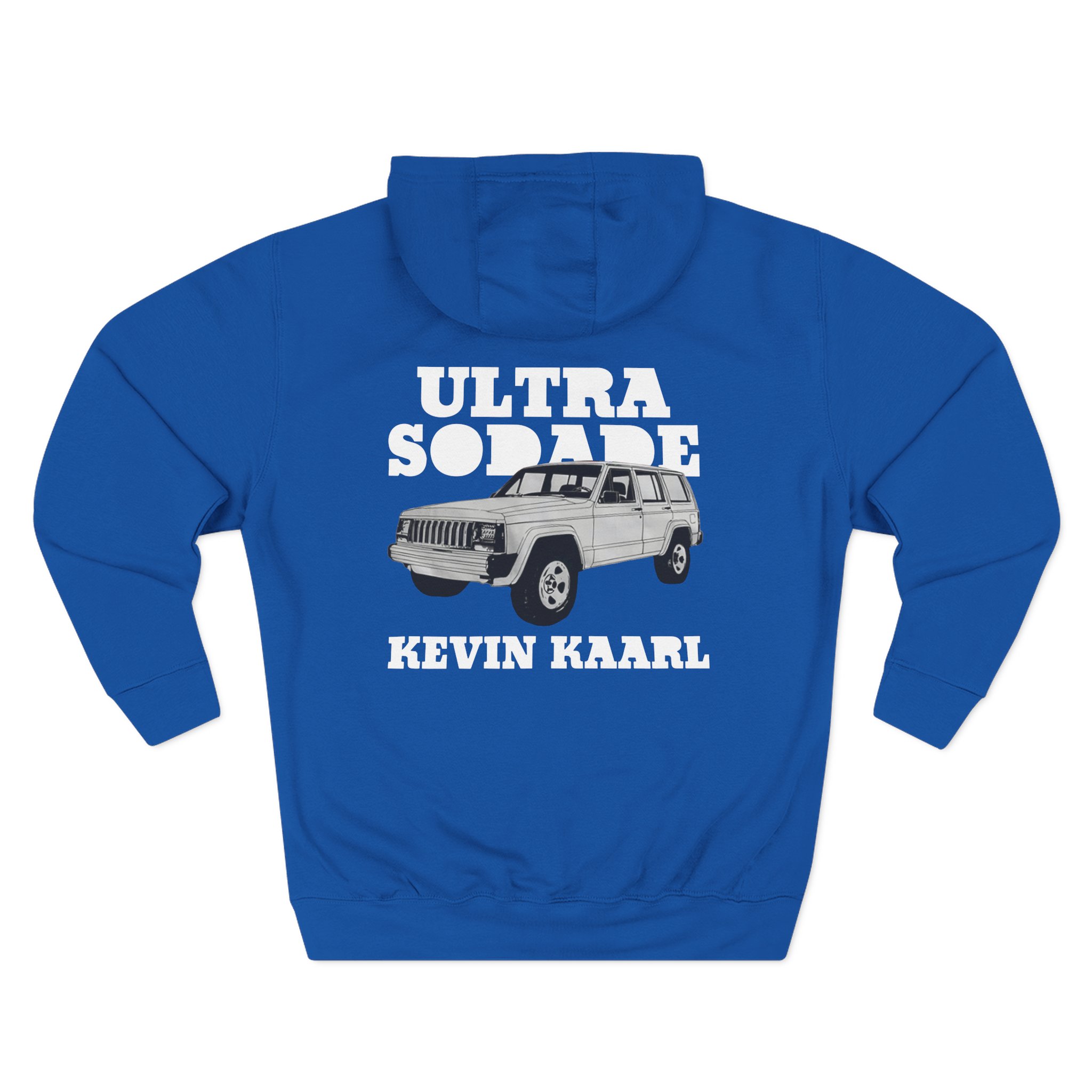 Kevin Kaarl Ultra Sodade Three-Panel Fleece Hoodie