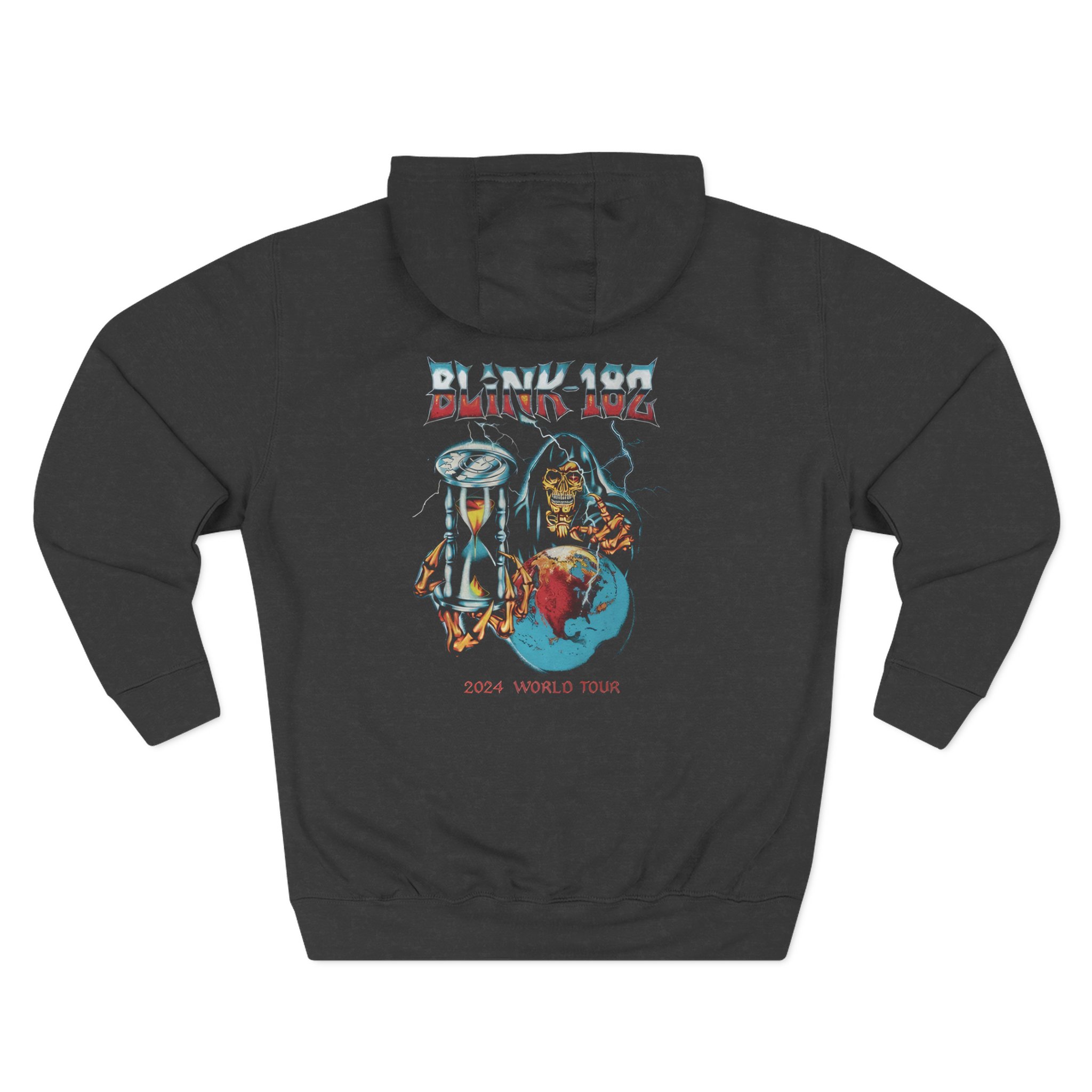 Blink 182 World Tour Three-Panel Fleece Hoodie