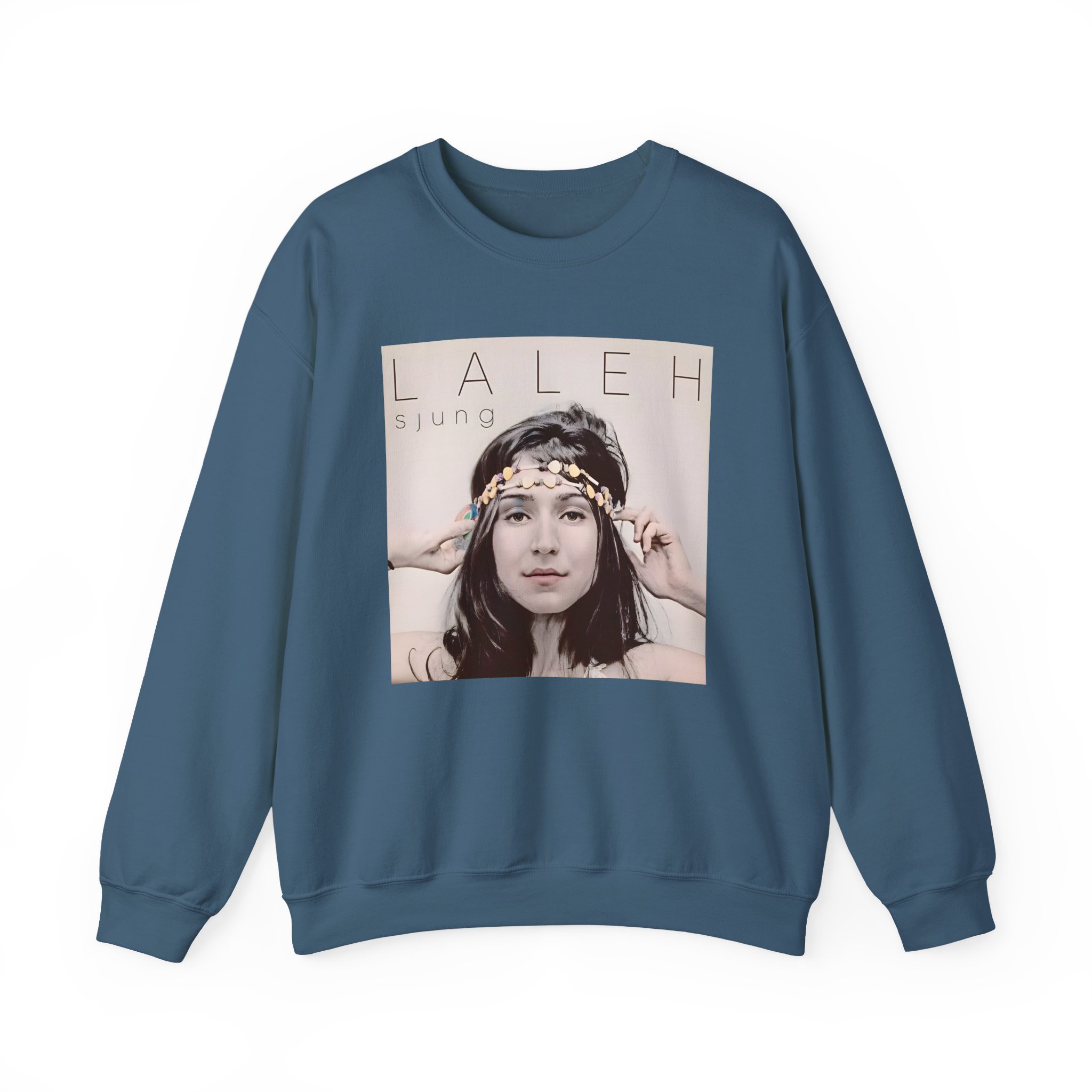 Laleh Sjung Album Cover Unisex Heavy Blendâ„¢ Crewneck Sweatshirt