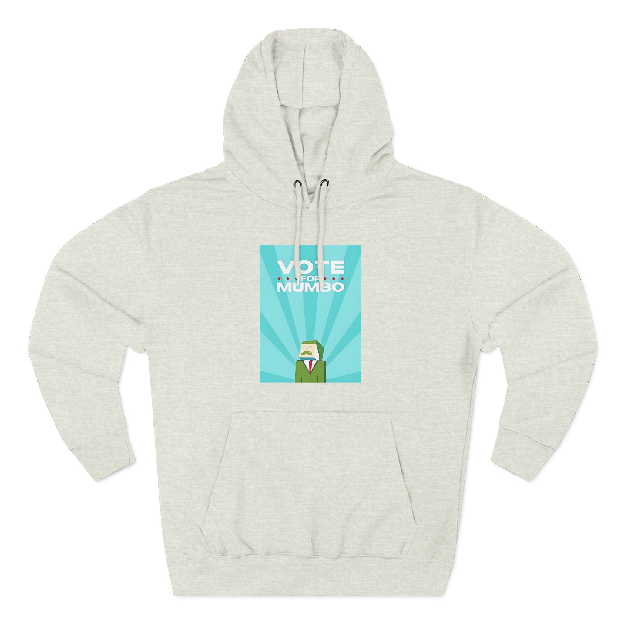 Mumbo Jumbo Vote for Mumbo Three-Panel Fleece Hoodie