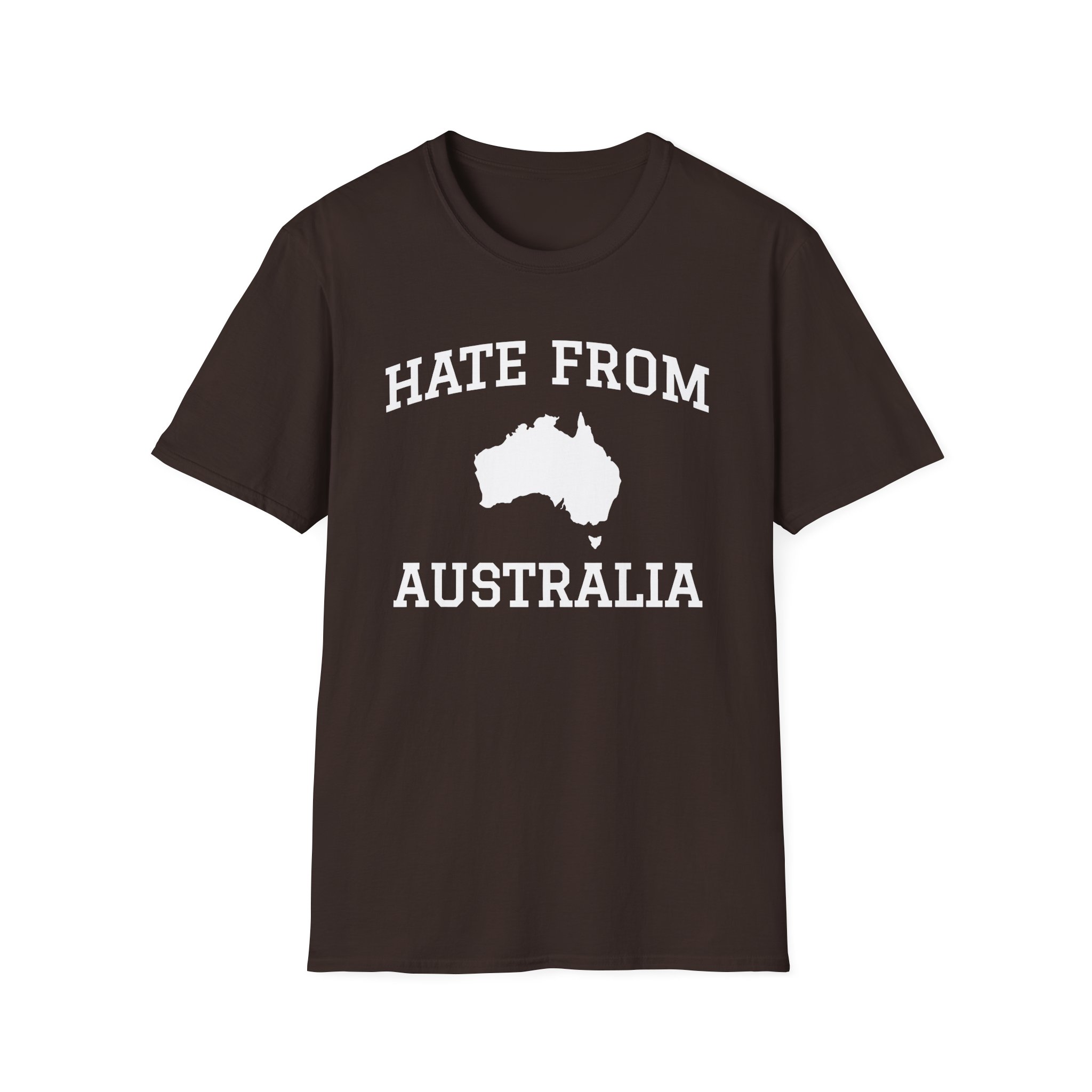Ymh Hate From Australia Unisex Softstyle T-Shirt