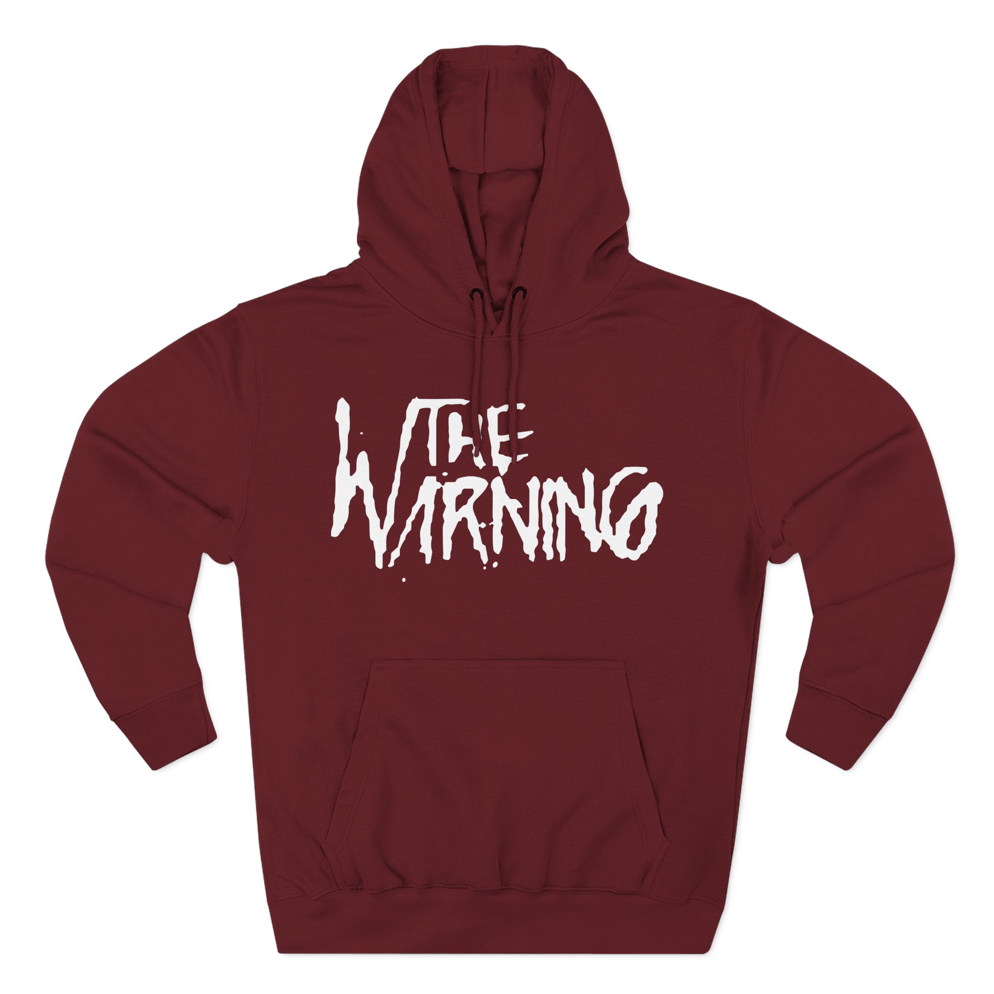 The Warning Logo Three-Panel Fleece Hoodie