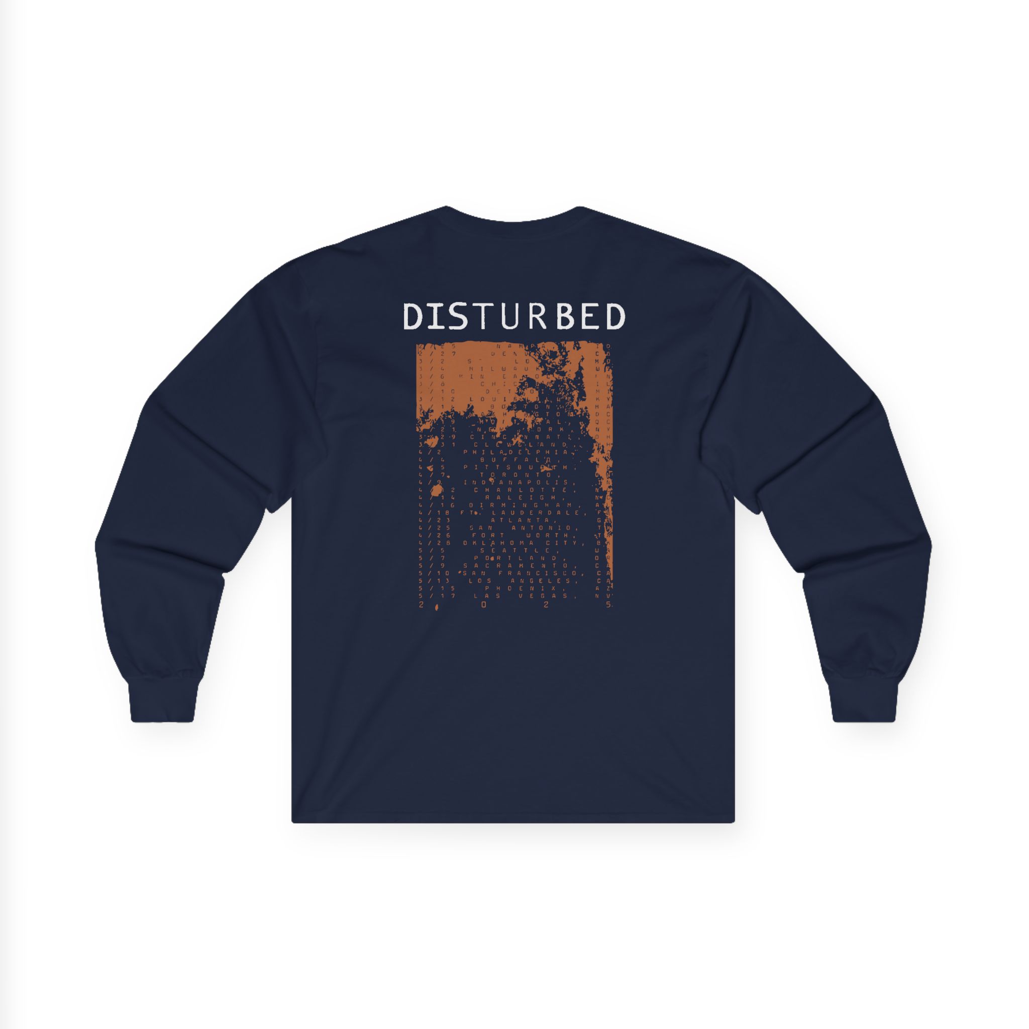 Disturbed Numb the Sickness Tour Unisex Ultra Cotton Long Sleeve Tee