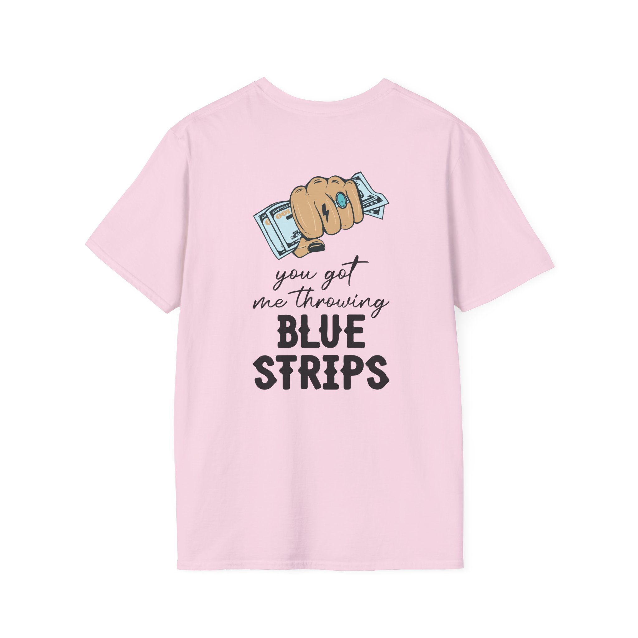 Jessie Murph Blue Strips Unisex Softstyle T-Shirt