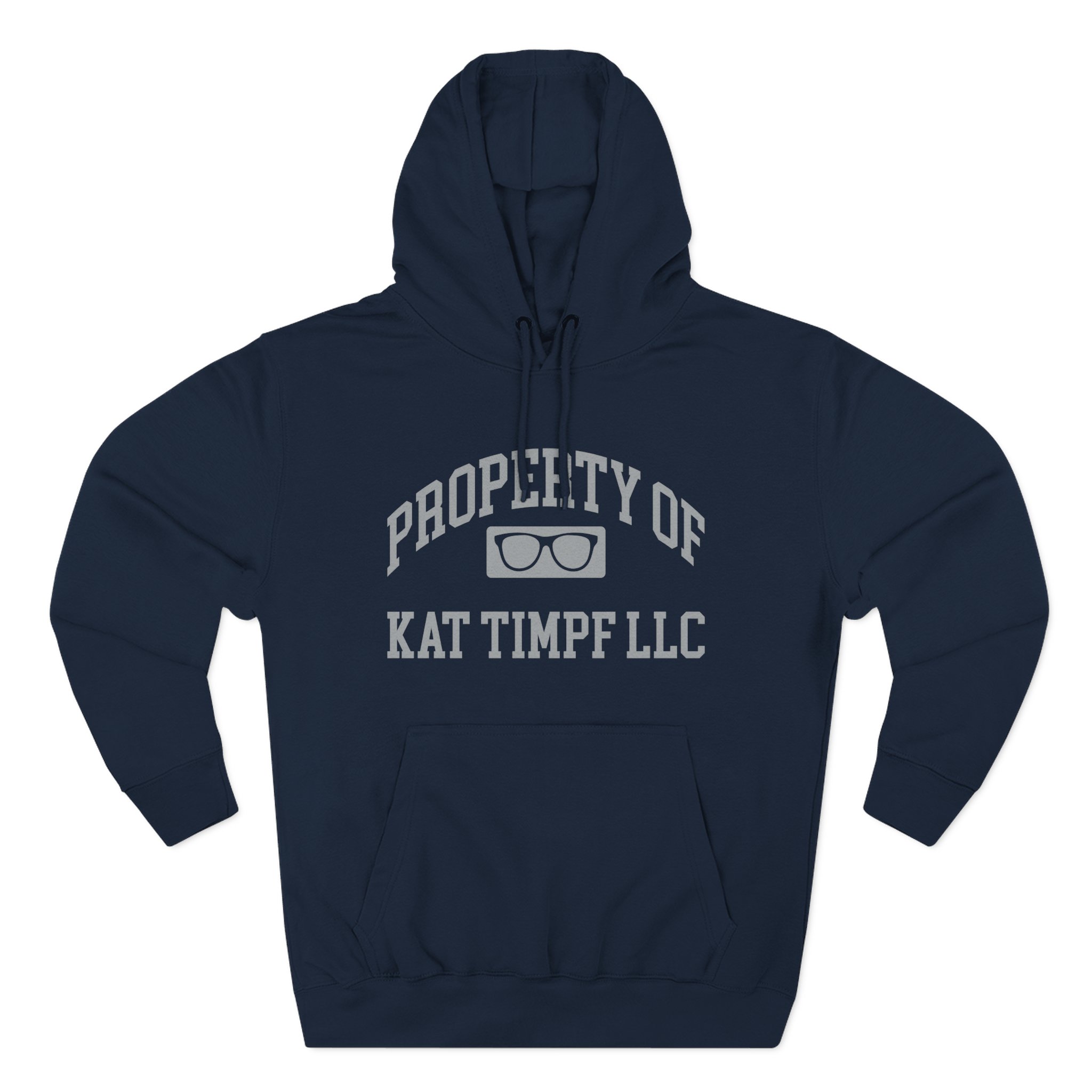 Kat Timpf Property of Kat Timpf, Llc Three-Panel Fleece Hoodie
