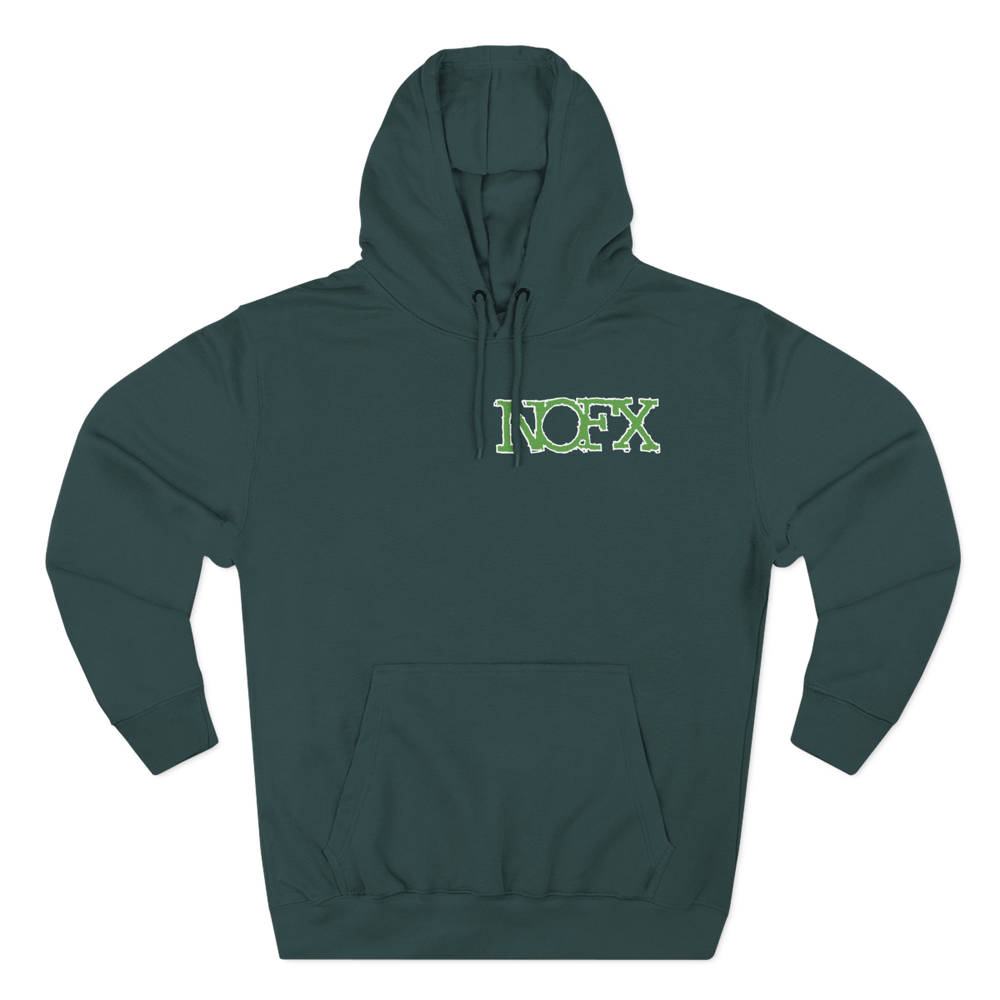Nofx Rat Fink Three-Panel Fleece Hoodie