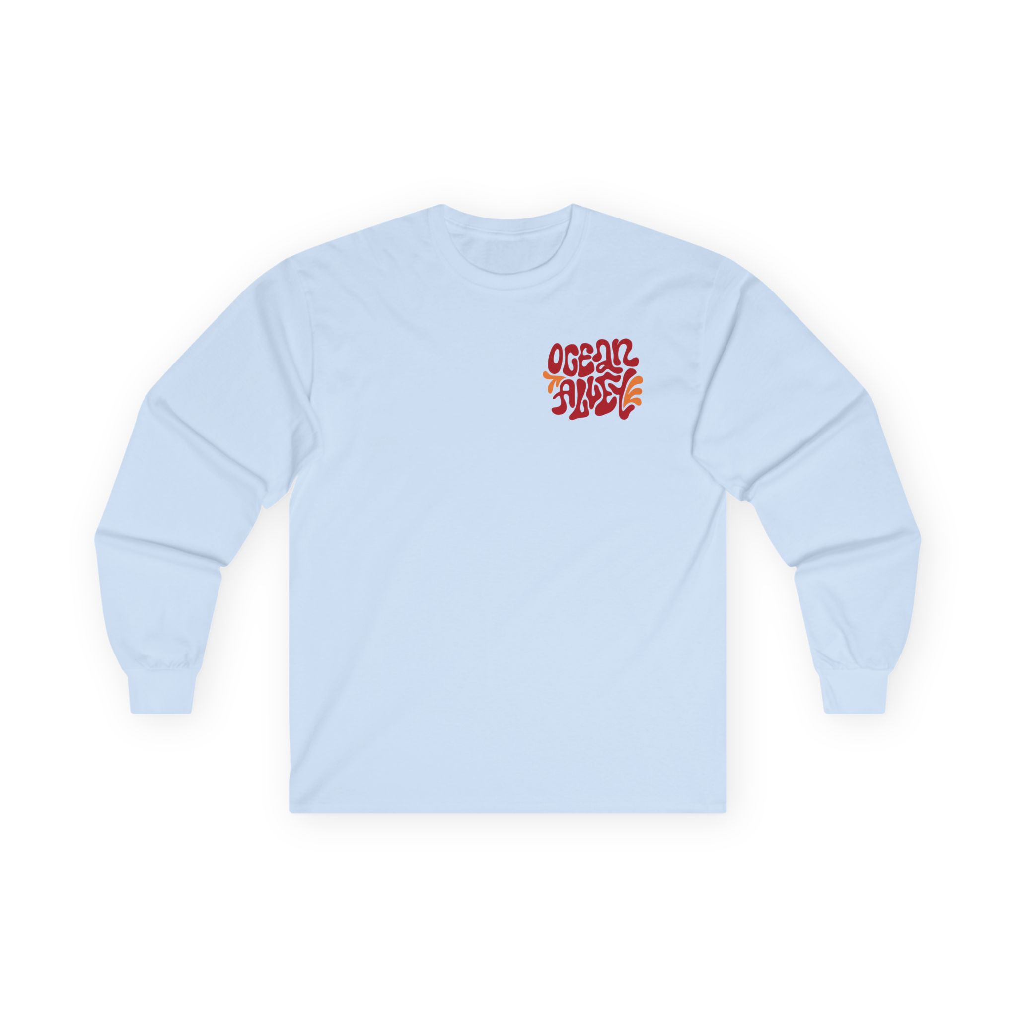 Ocean Alley Cracked Egg Unisex Ultra Cotton Long Sleeve Tee