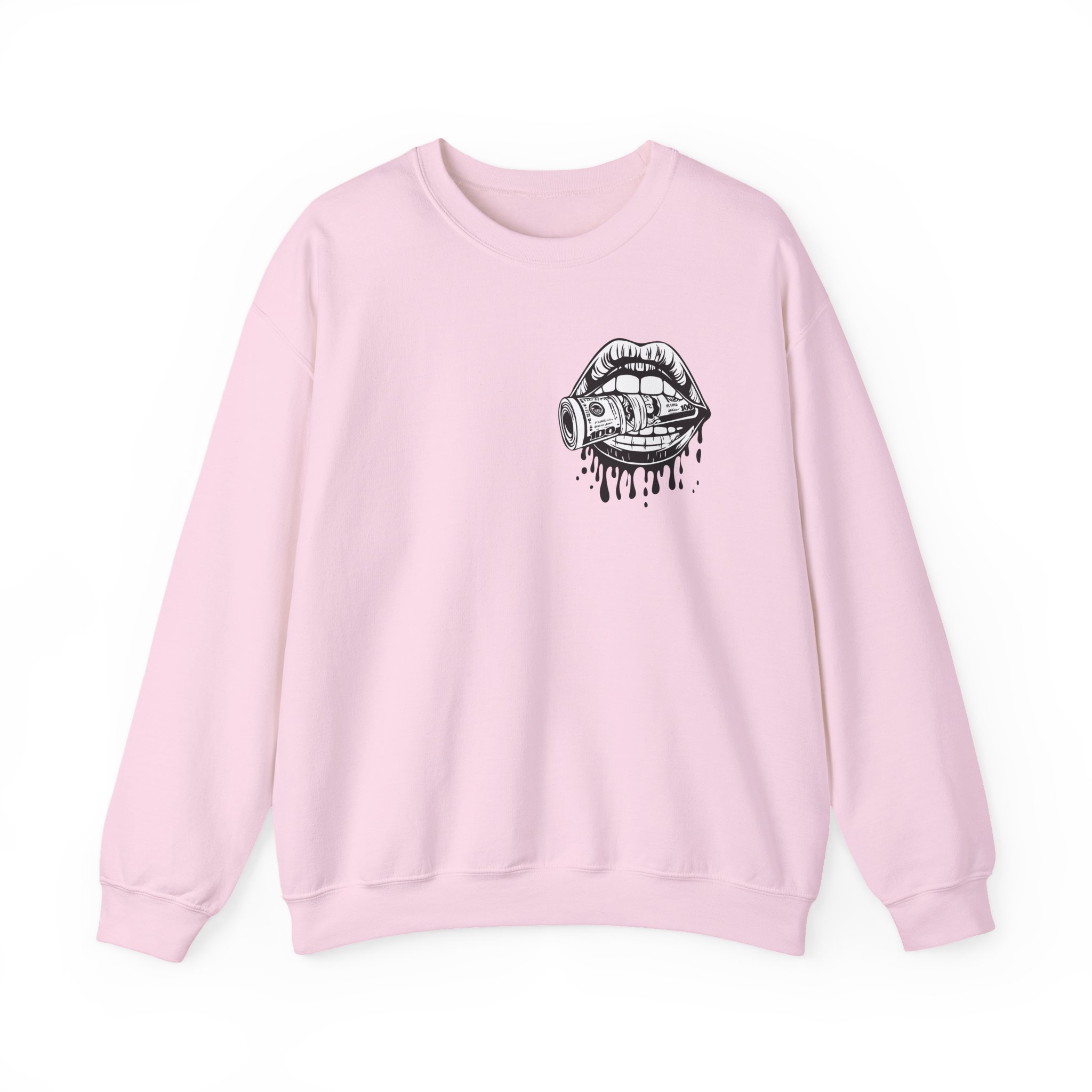 Jessie Murph Blue Strips Unisex Heavy Blendâ„¢ Crewneck Sweatshirt