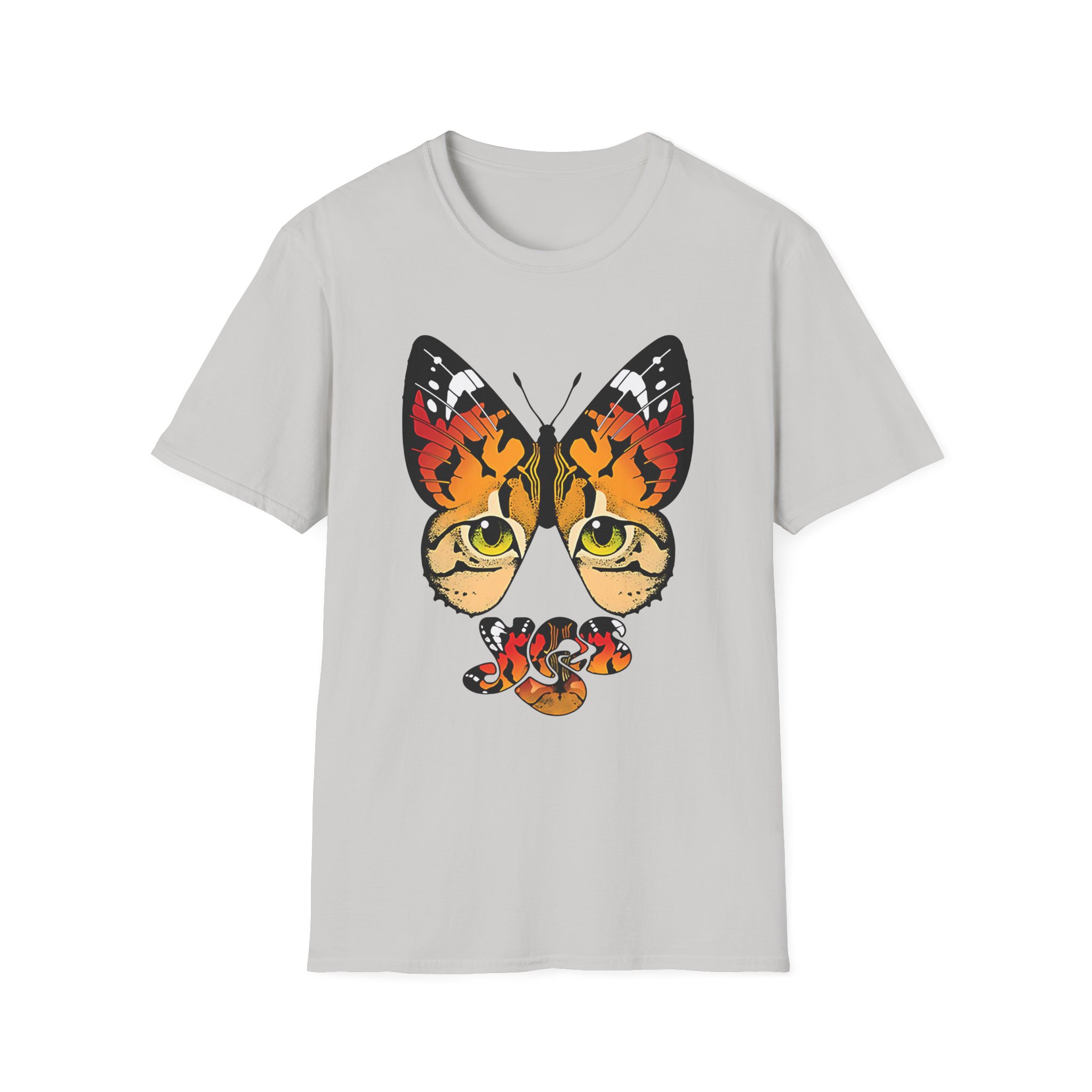 Yes Monarch Eyes Logo Unisex Softstyle T-Shirt