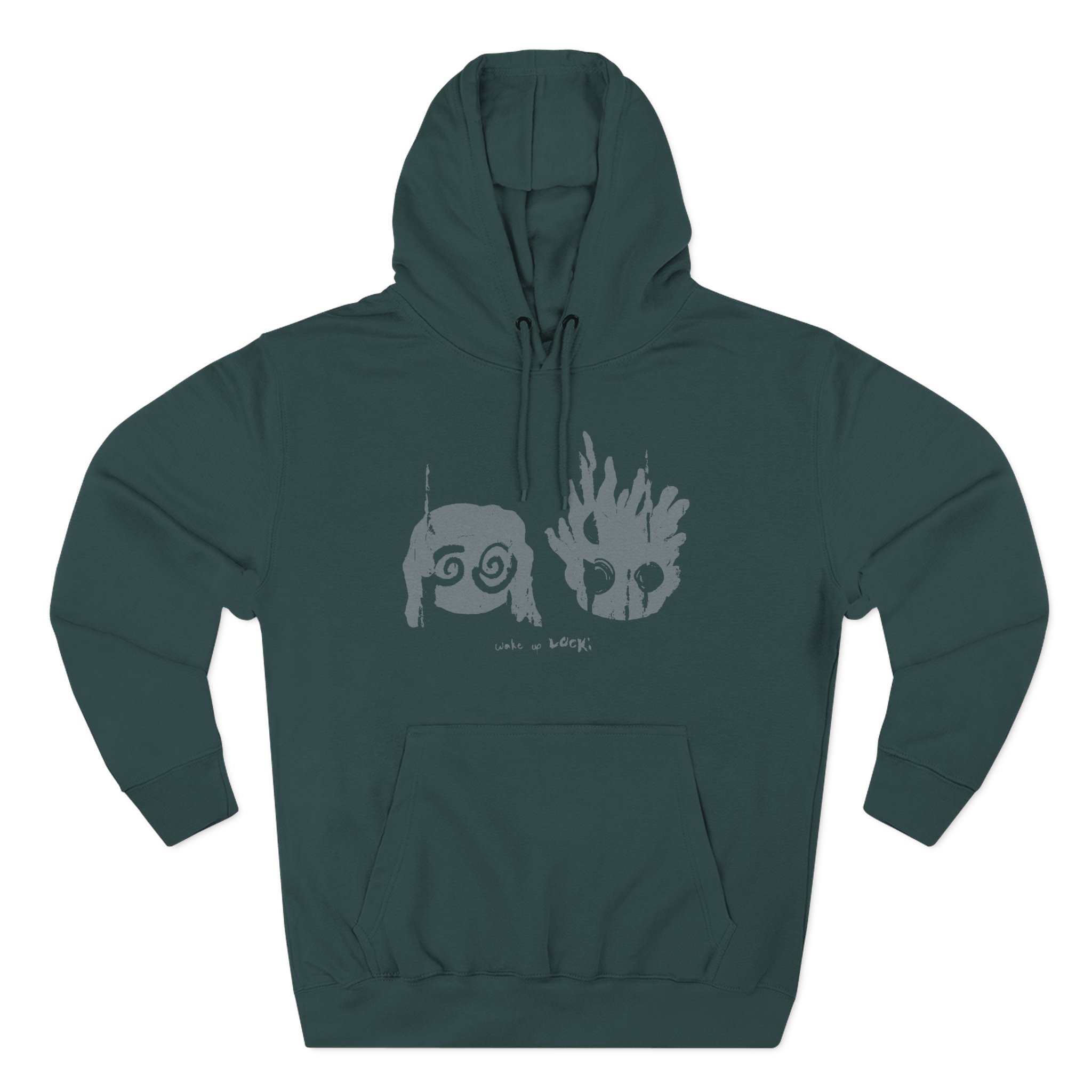 Lucki Wake Up Lucki Three-Panel Fleece Hoodie