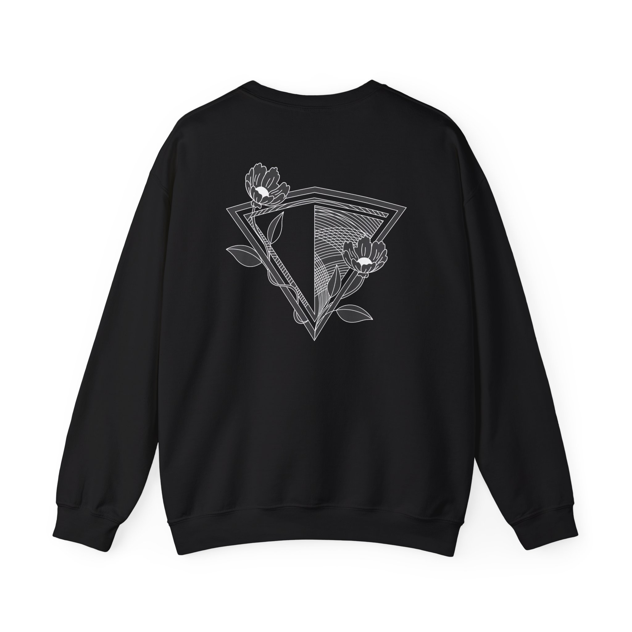 Inzo Flowers in My Heart Unisex Heavy Blendâ„¢ Crewneck Sweatshirt