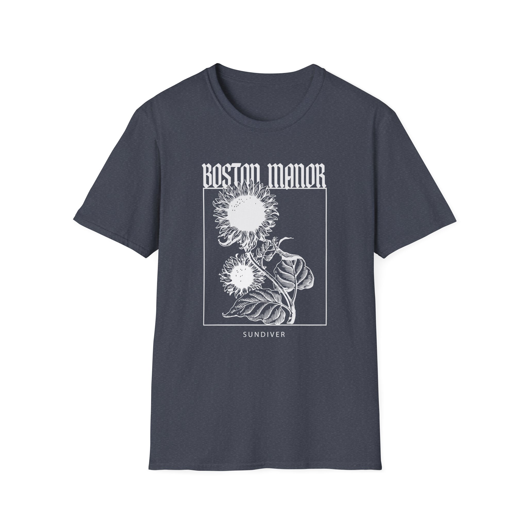 Boston Manor Sunflower Unisex Softstyle T-Shirt