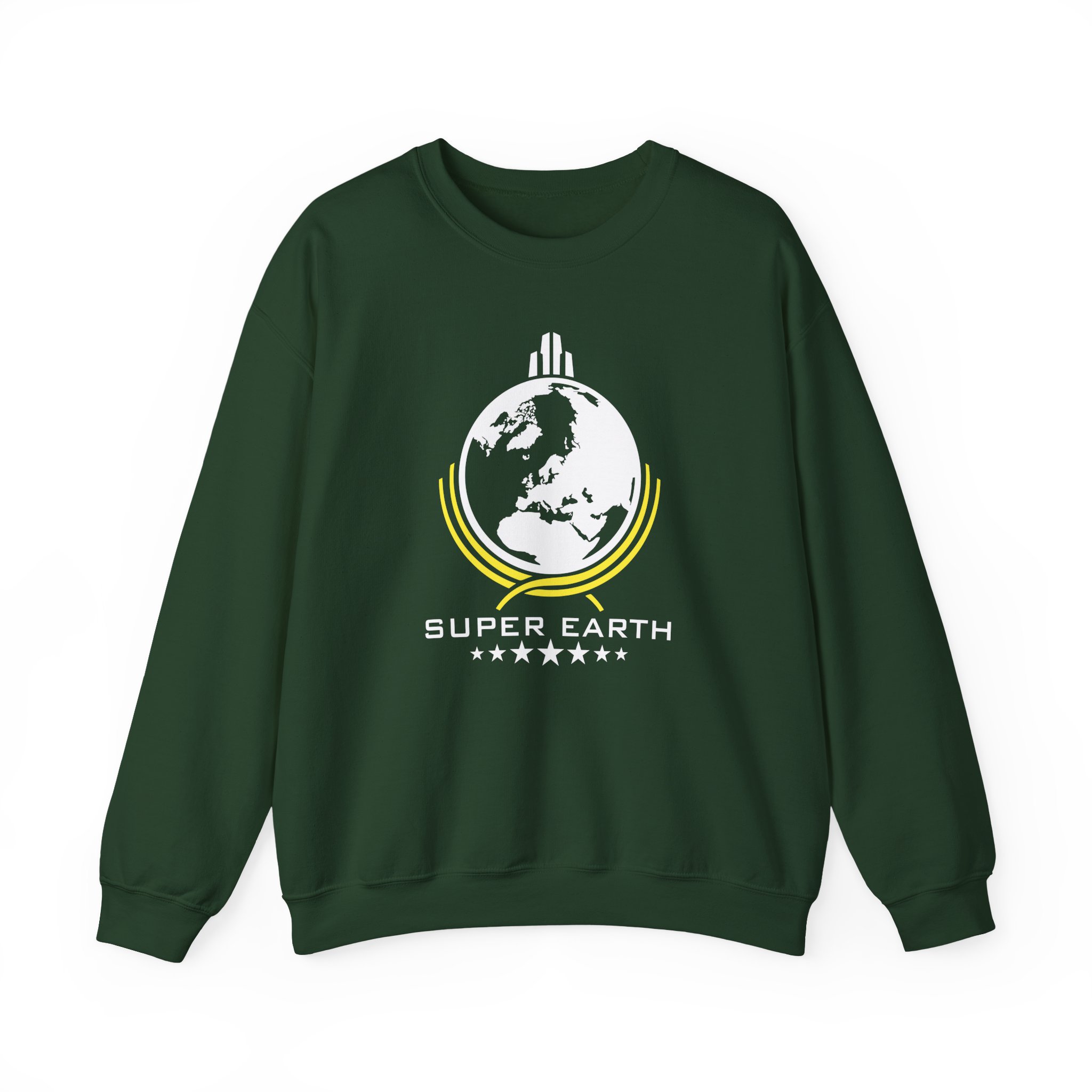 Helldivers Super Earth Unisex Heavy Blendâ„¢ Crewneck Sweatshirt