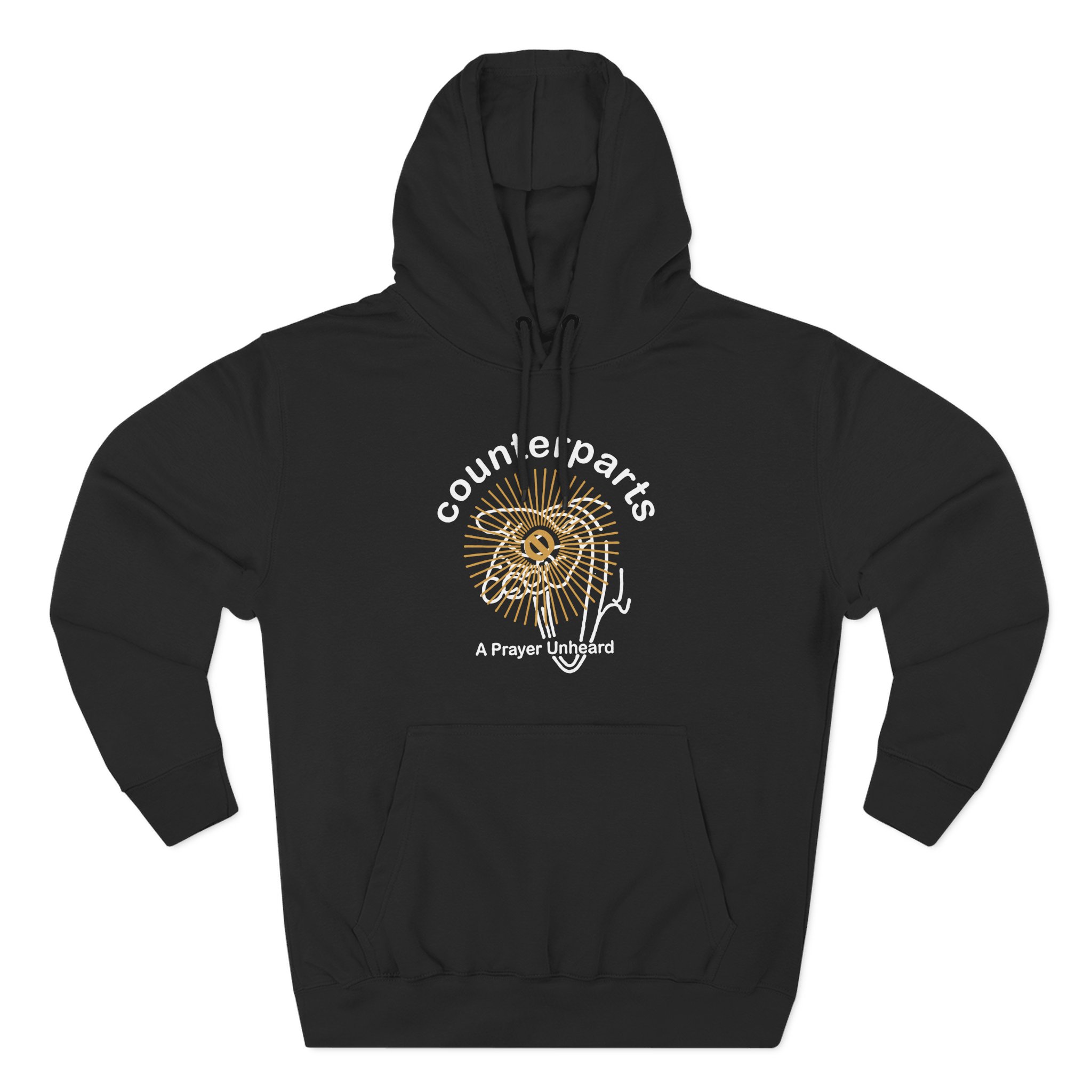 Counterparts Three-Panel Fleece Hoodie