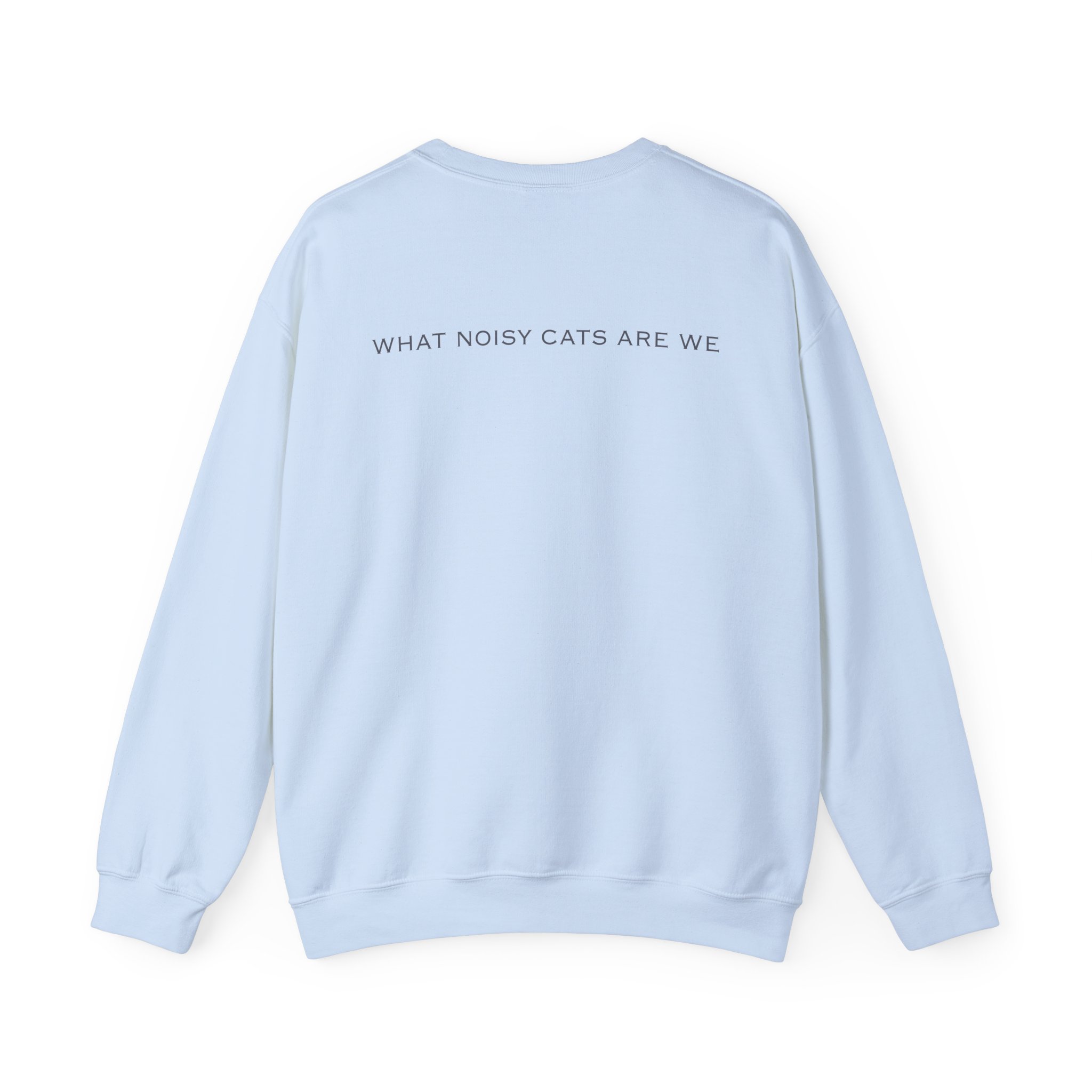 Rem What Noisy Cats Are We Unisex Heavy Blendâ„¢ Crewneck Sweatshirt